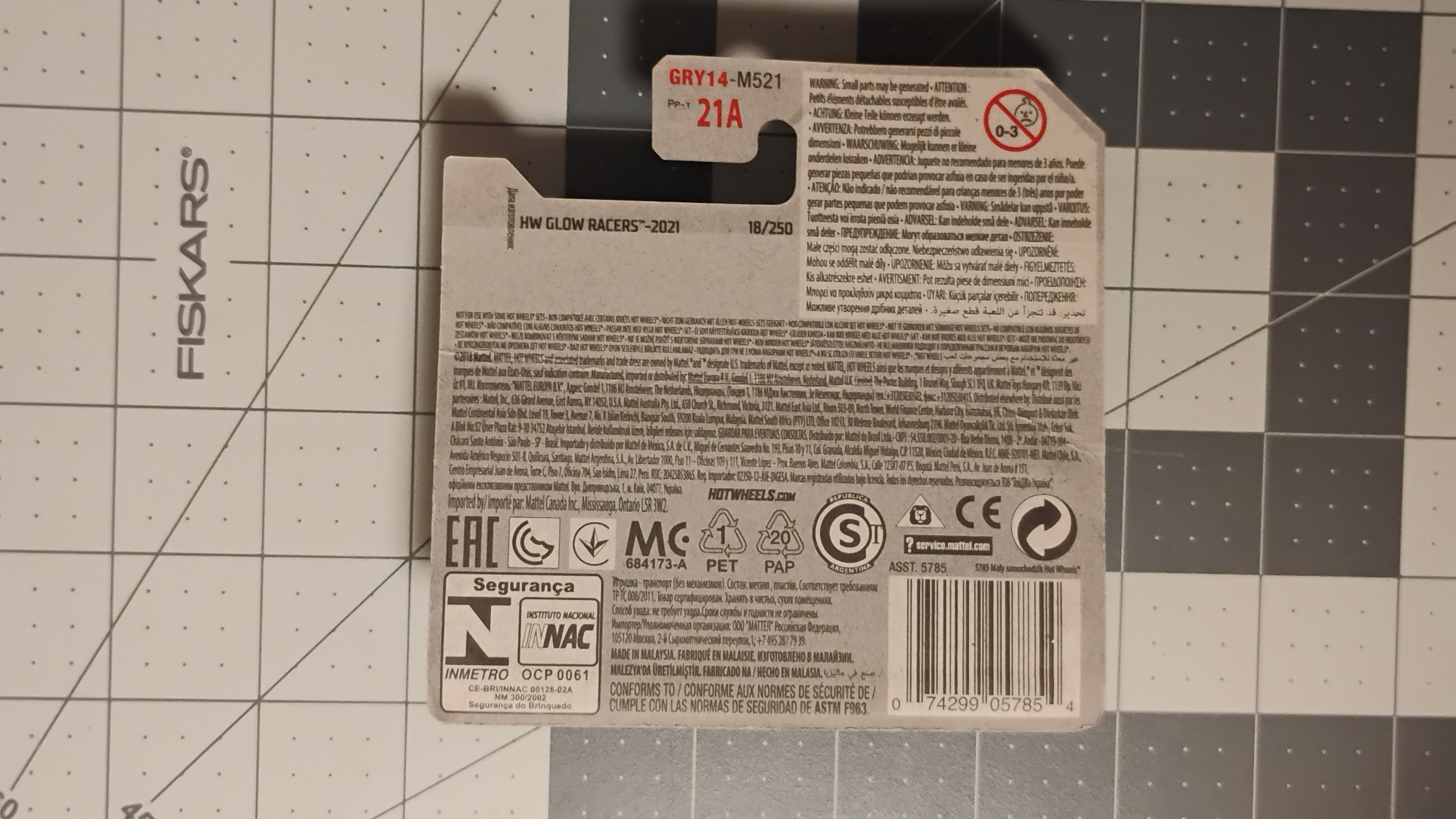 2021 Hot Wheels HW Glow Racers- Hi-Roller - photo 2