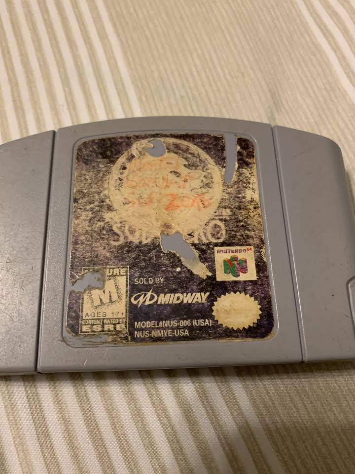 Mortal kombat sub zero nintendo 64