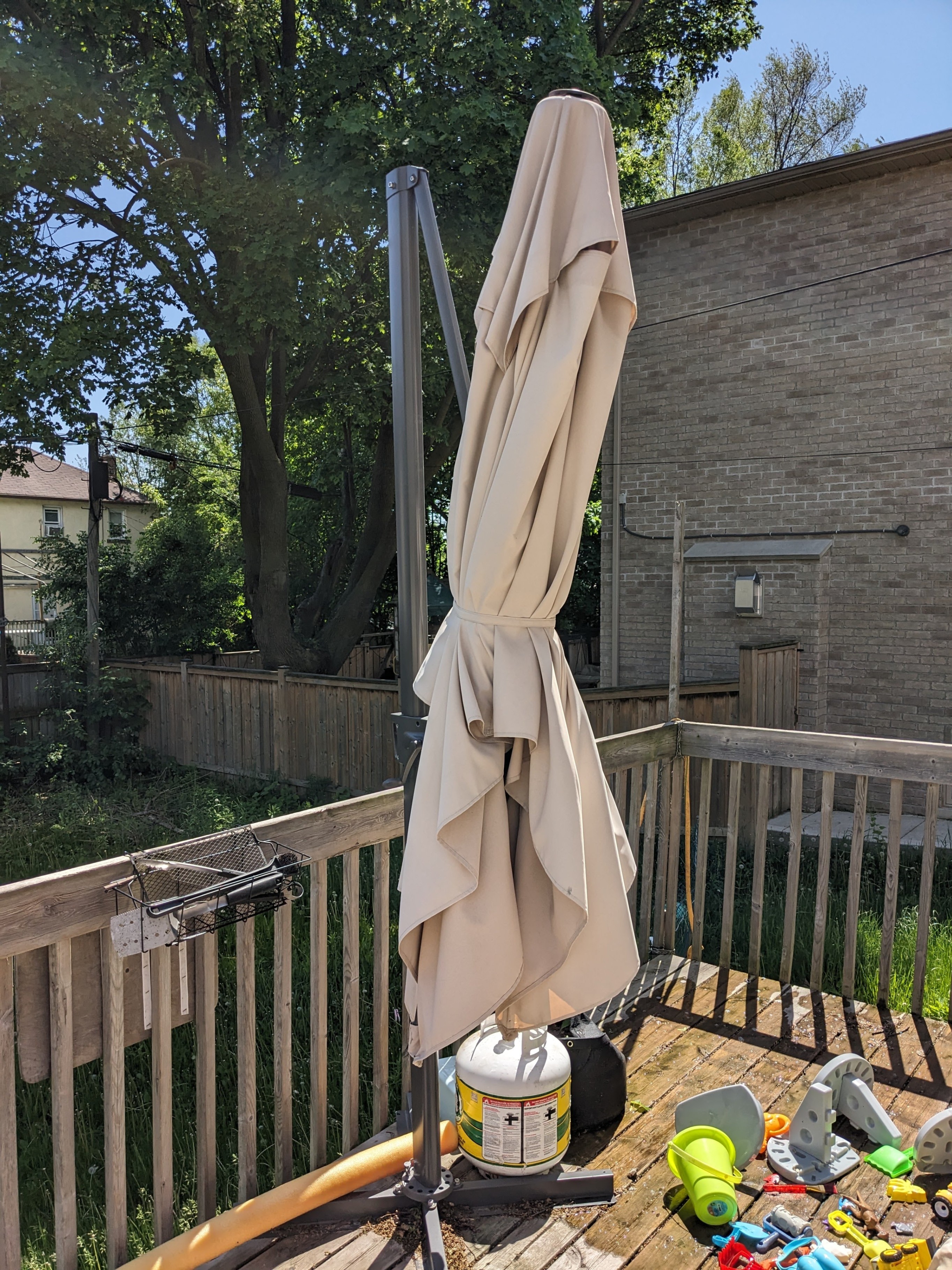 IKEA outdoor umbrella seglarö