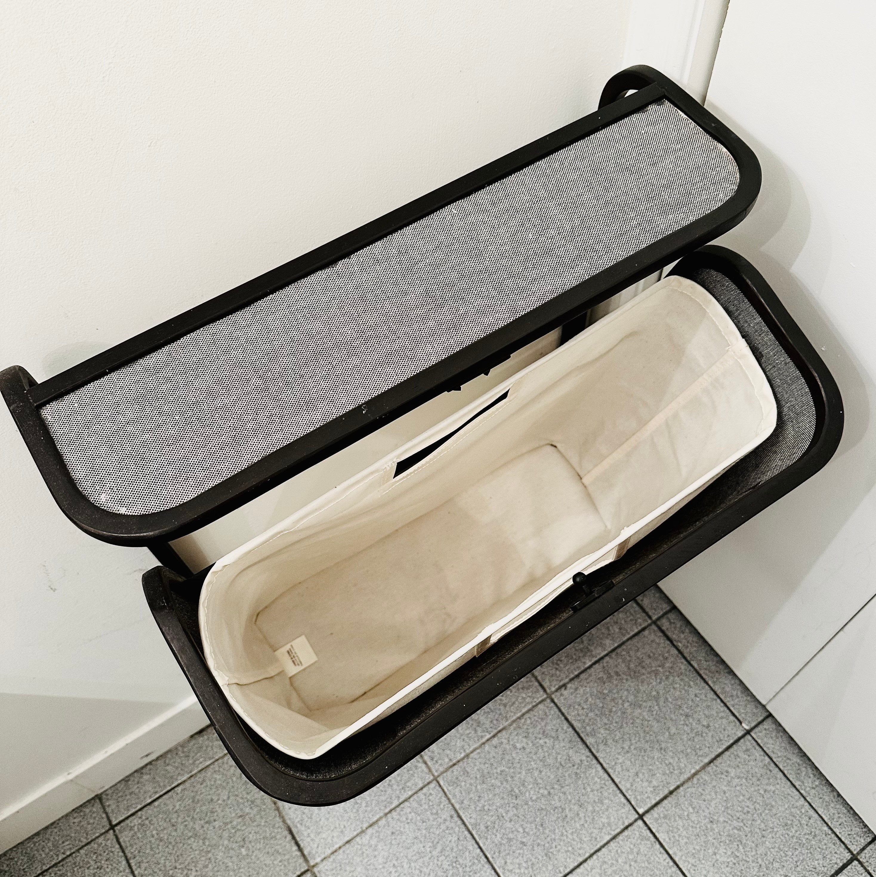 West Elm Wall Monuted Laundry Hamper - photo 4