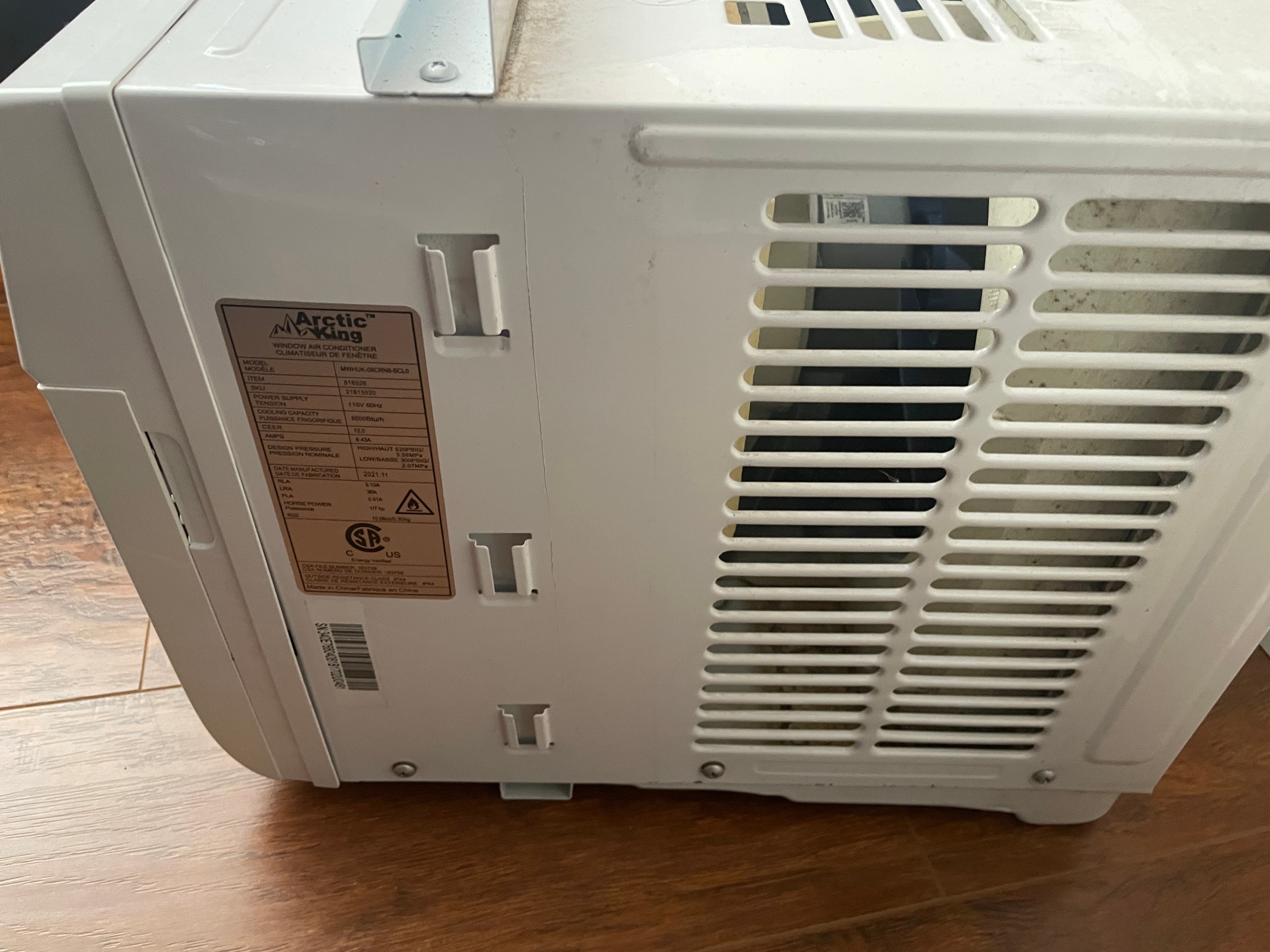 Arctic King Window Air Conditioner – 5,000 BTU - photo 2