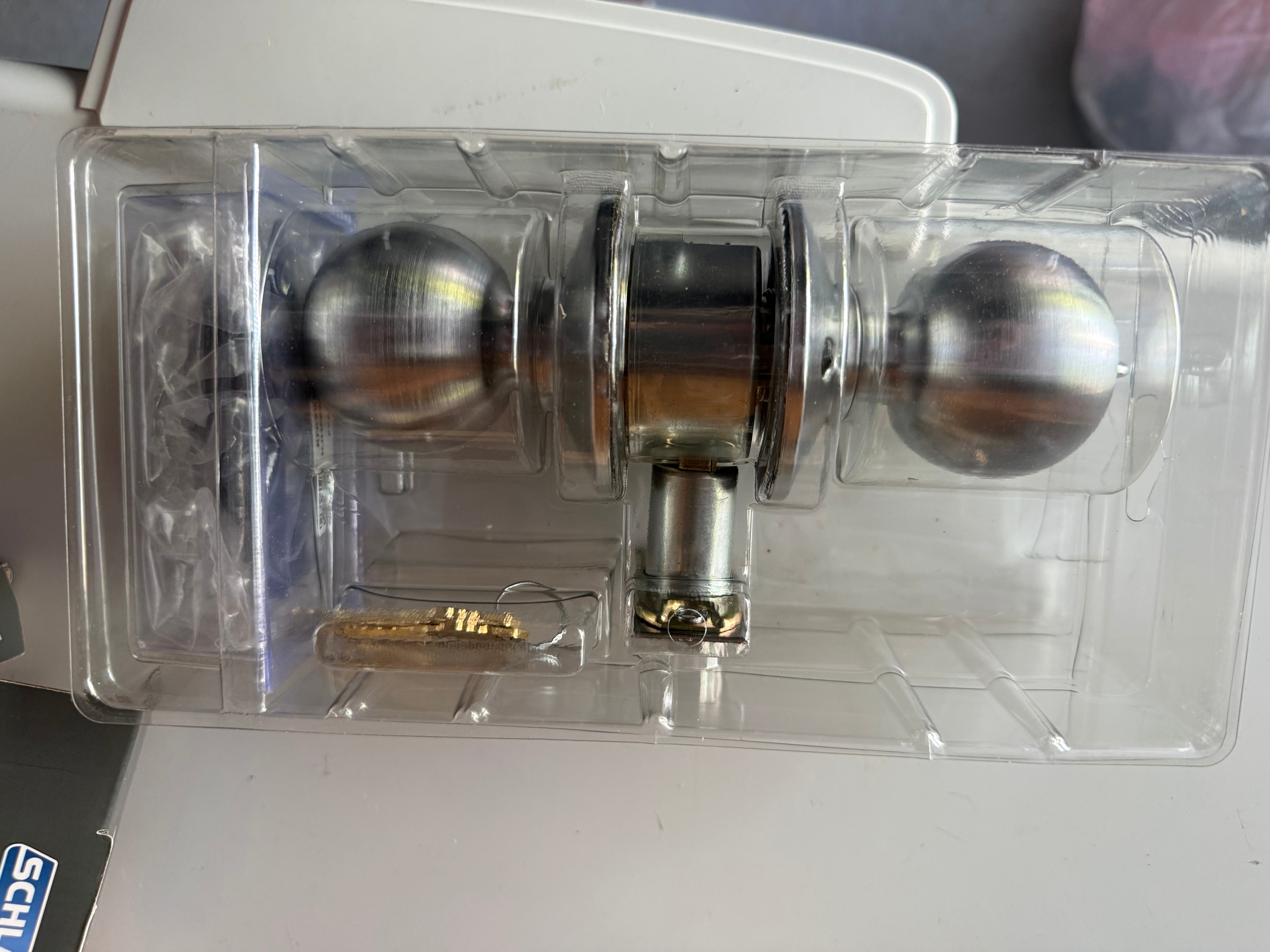 Schlage Commercial Keyed Entry Door Knob UL Fire Rated - photo 2