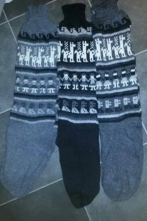 New Alpaca Socks From Peru