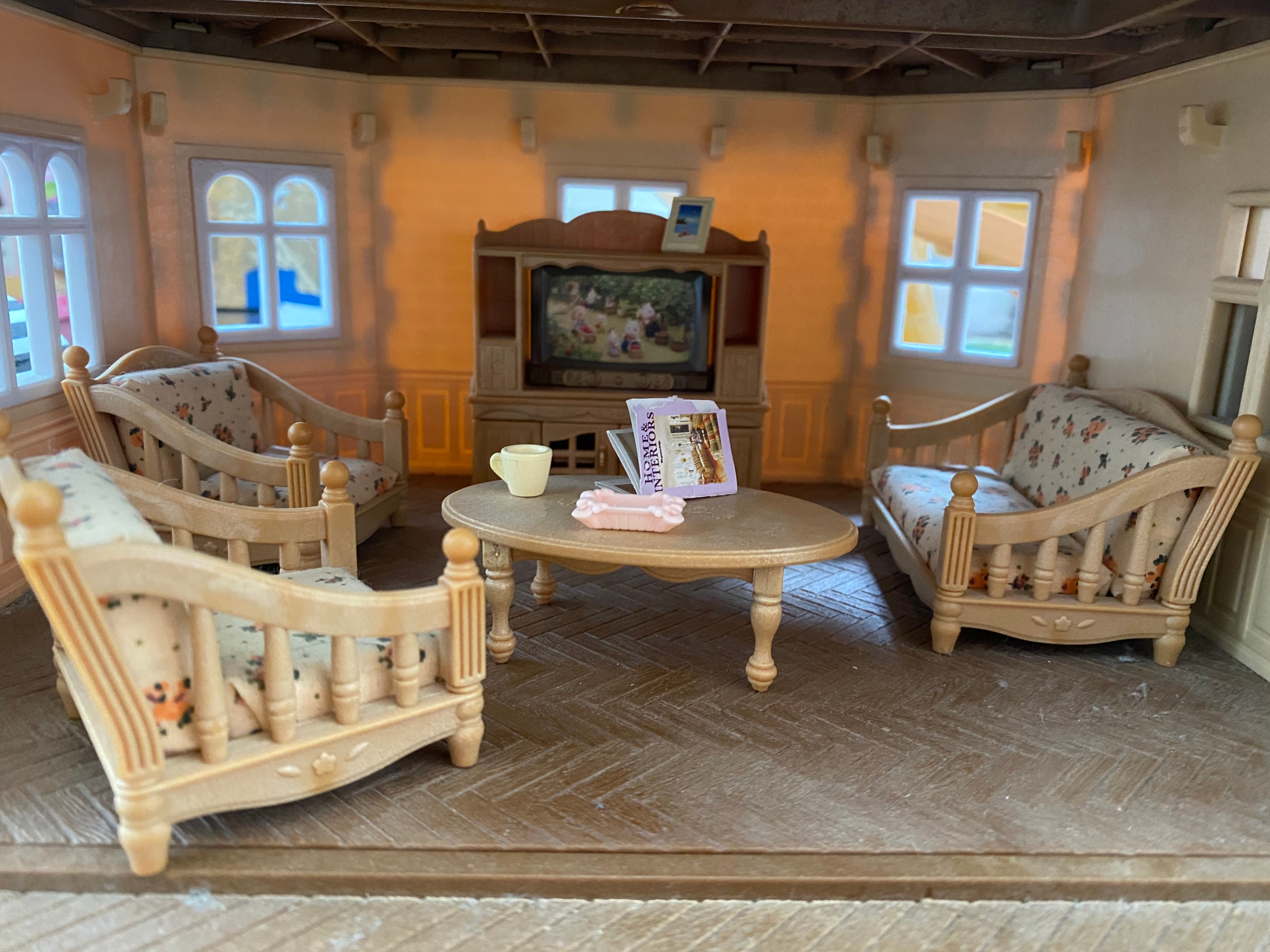 Calico Critters Living Room Set
