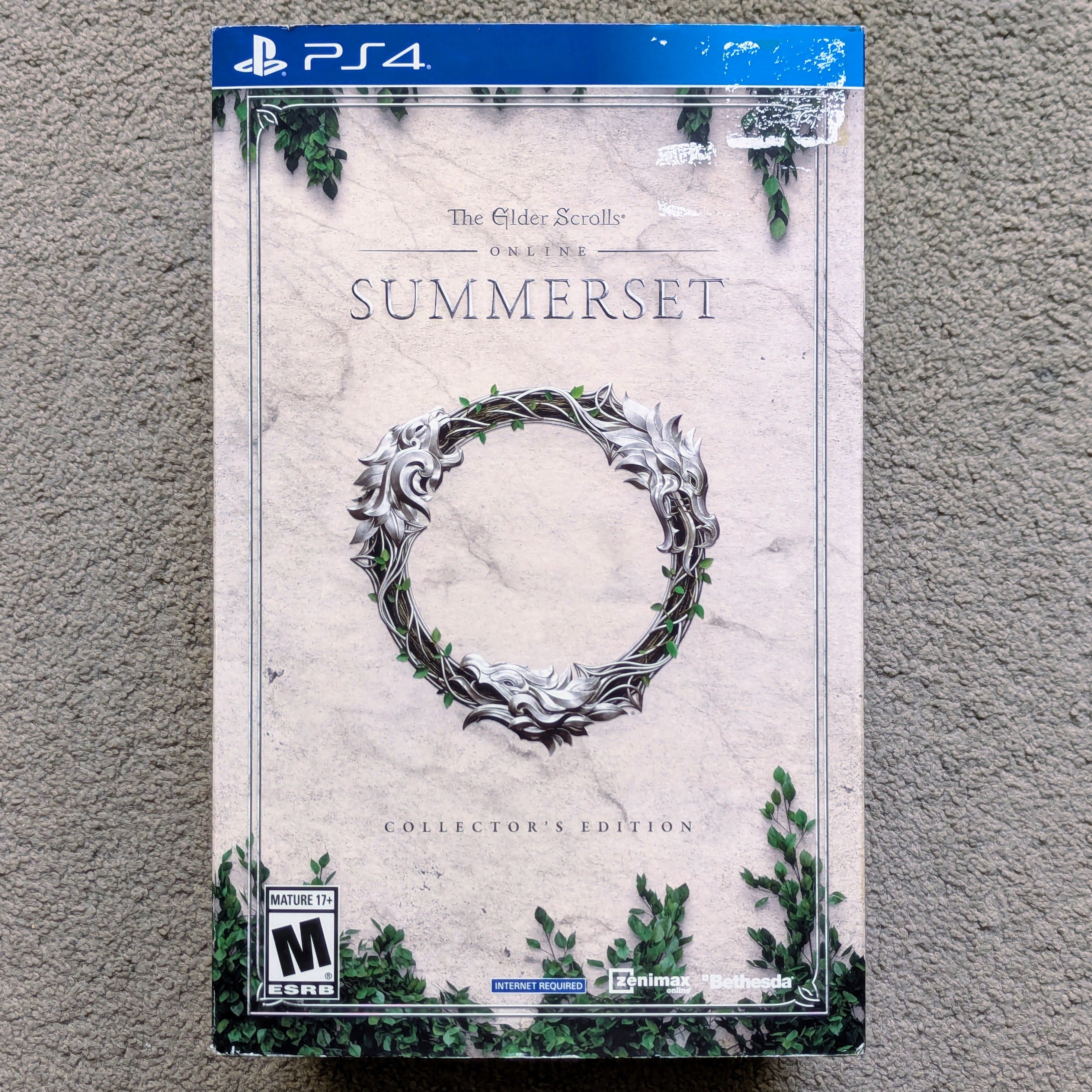 FLASH SALE Elder Scrolls Online Summerset Collectors Edition PS4