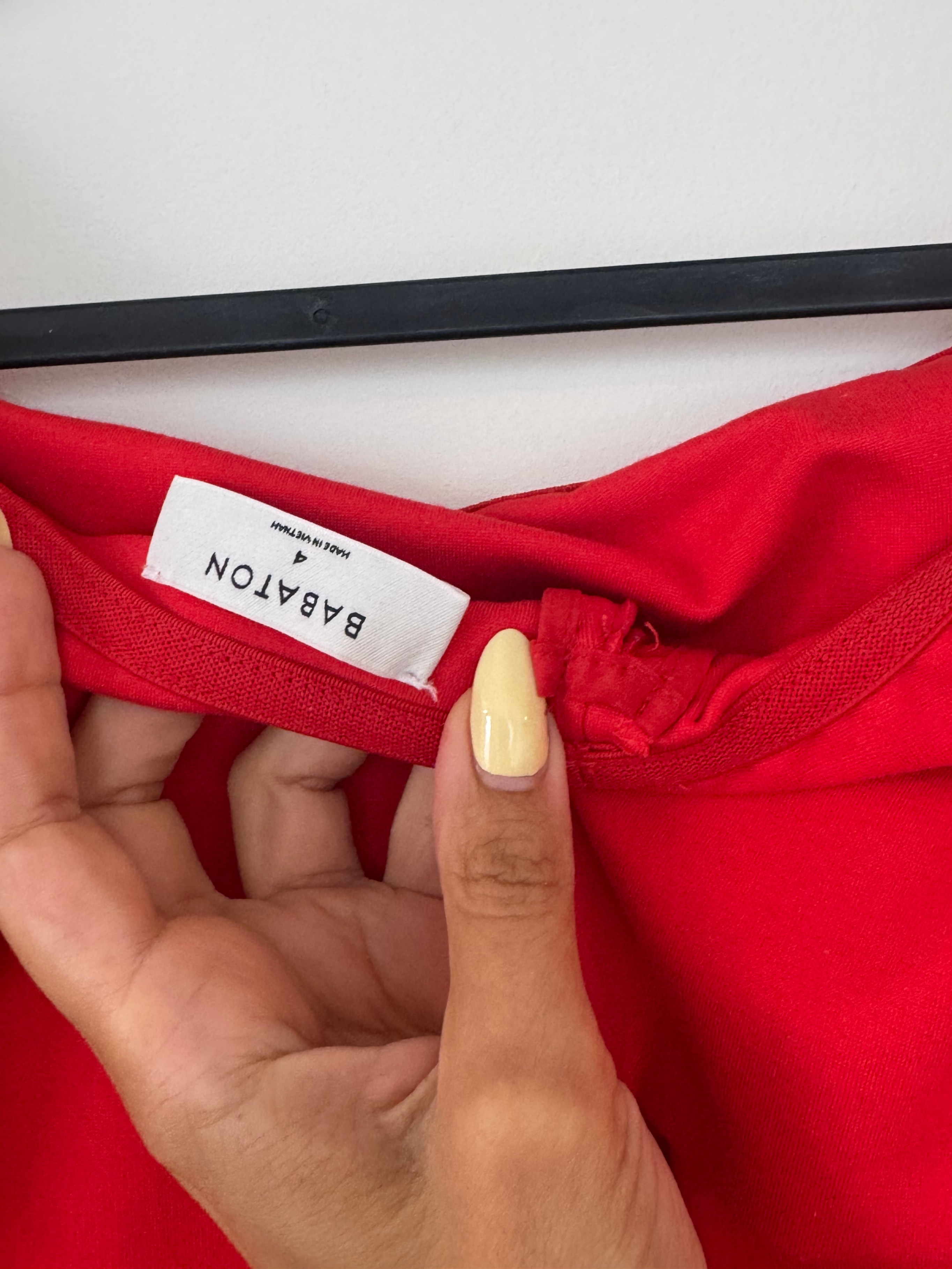 Aritzia Mini Red Dress - photo 3