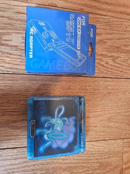 Suicune Edition Game Boy Advance SP AGS-101 - photo 3