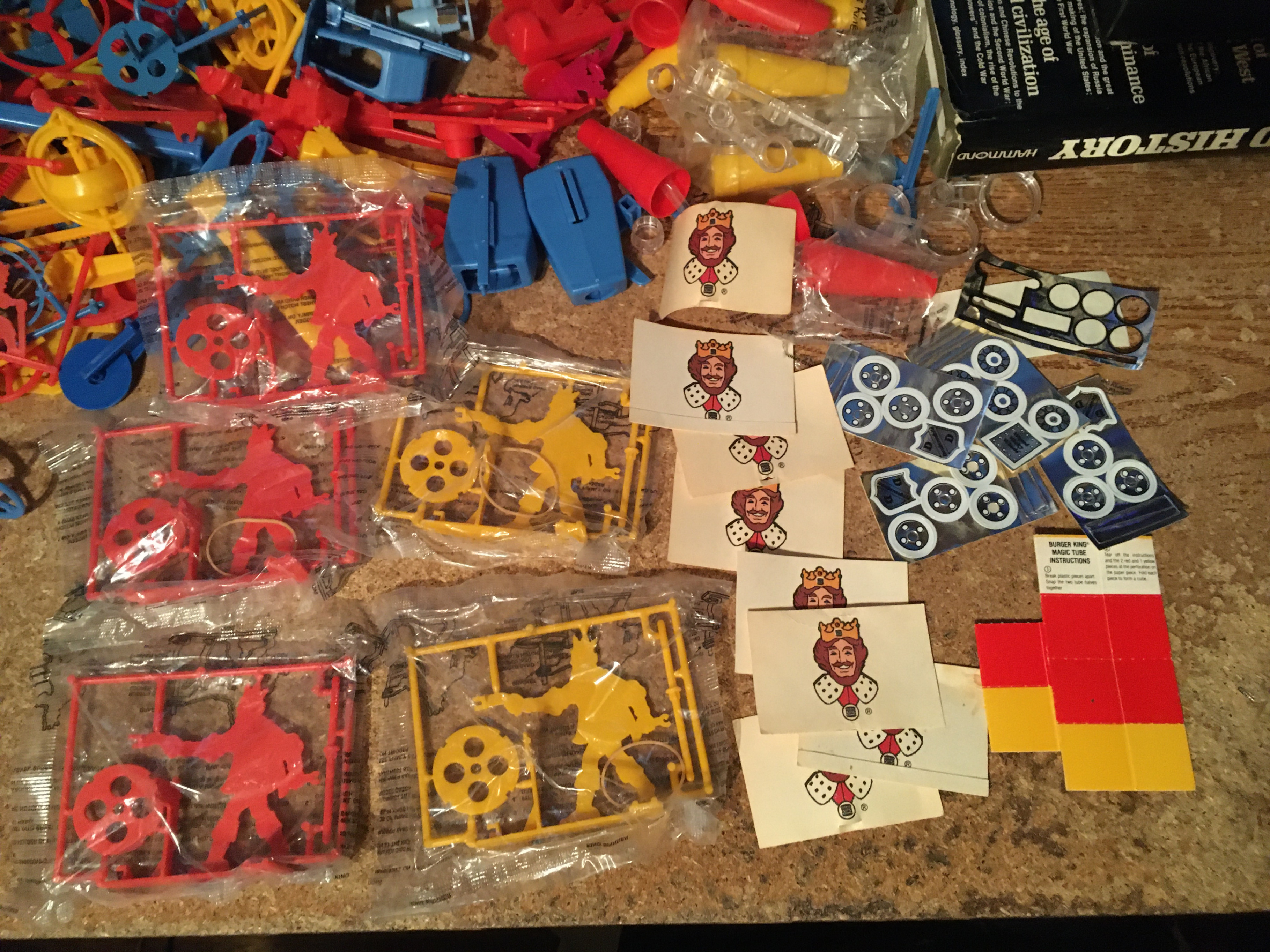 Huge lot of Vintage 1978-81 Burger King Kids Meal Toys - photo 3