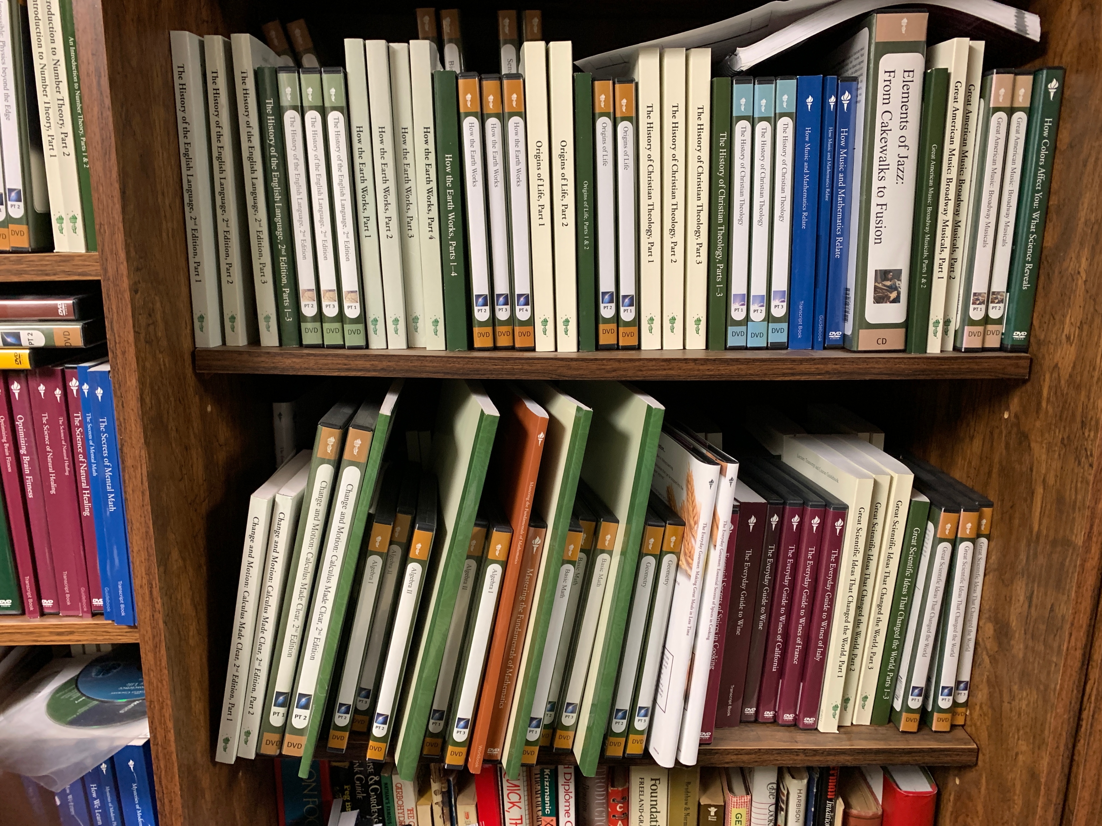 The Great Courses  DVD Discs & Guidebook Library = 1200 + Units - photo 3