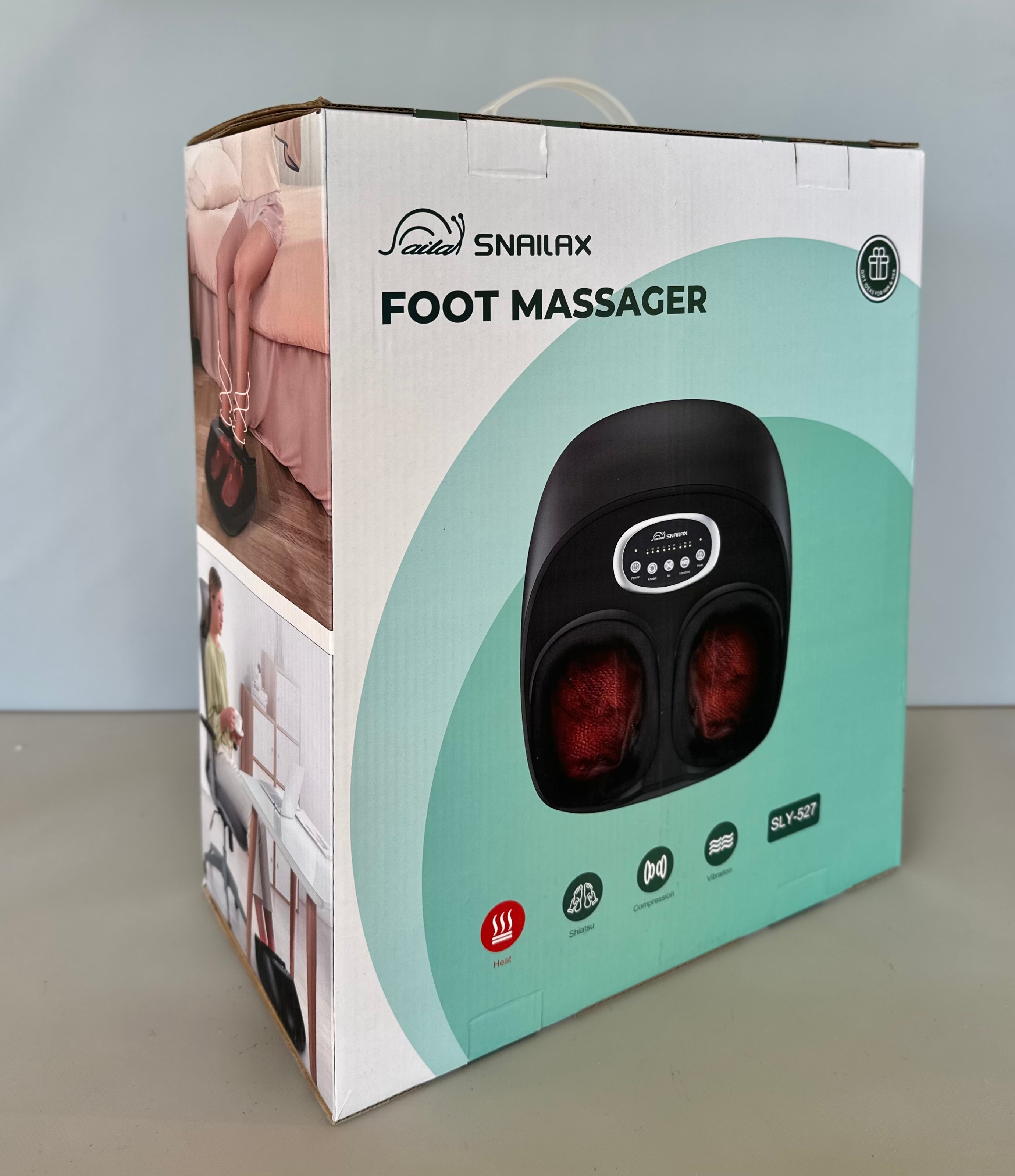 Snailax Foot Massager with Heat