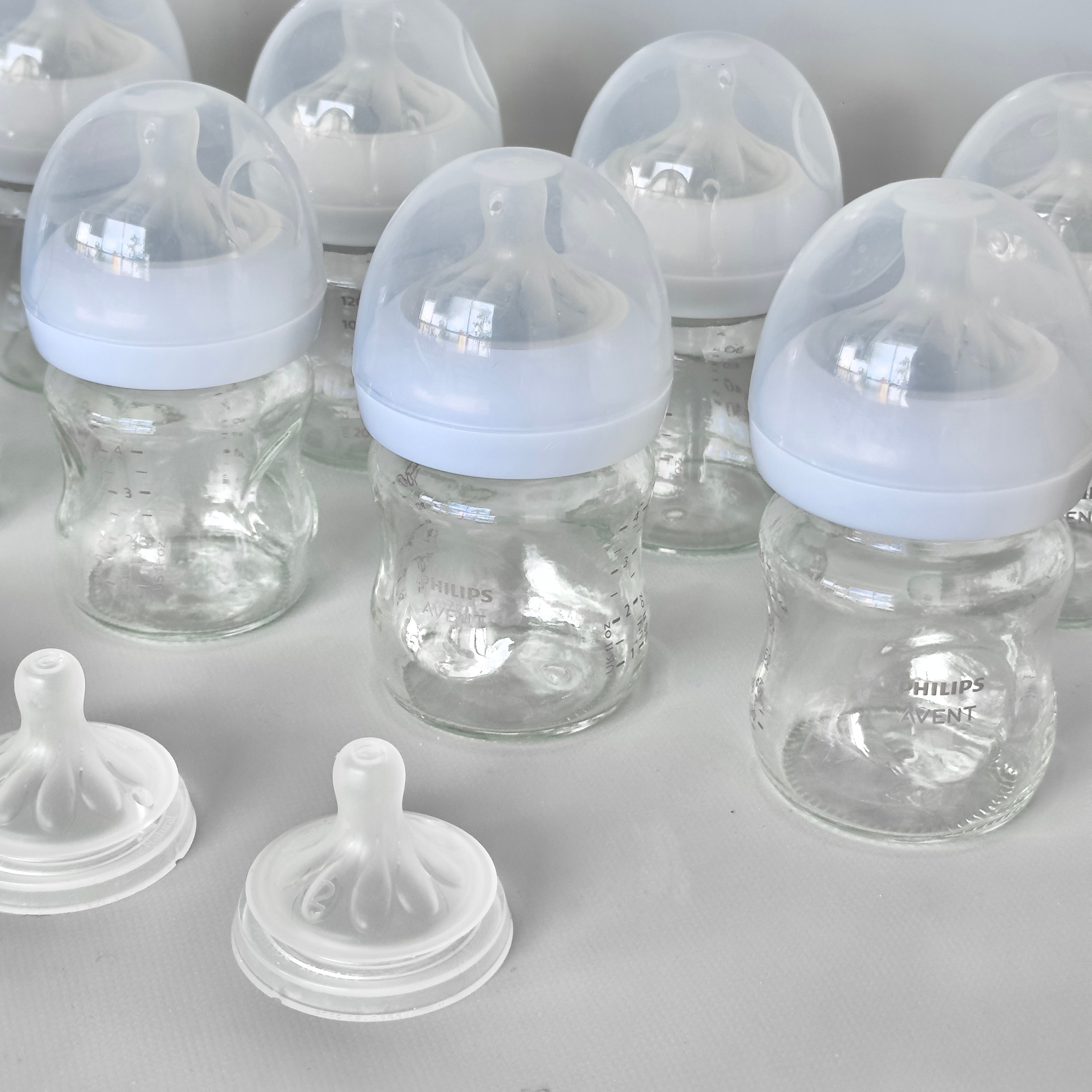 Philips Avent Natural Glass Baby Bottles 4oz - photo 2