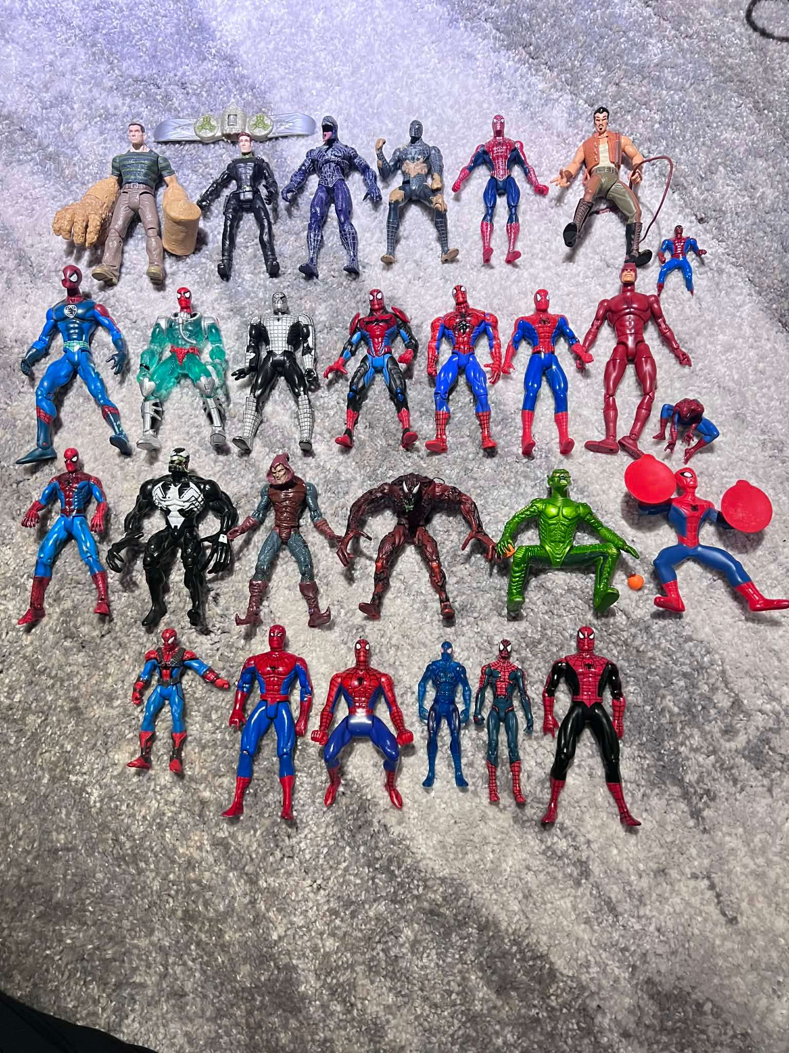 Spider-Man Action Figures For Sale $5-$25 Each