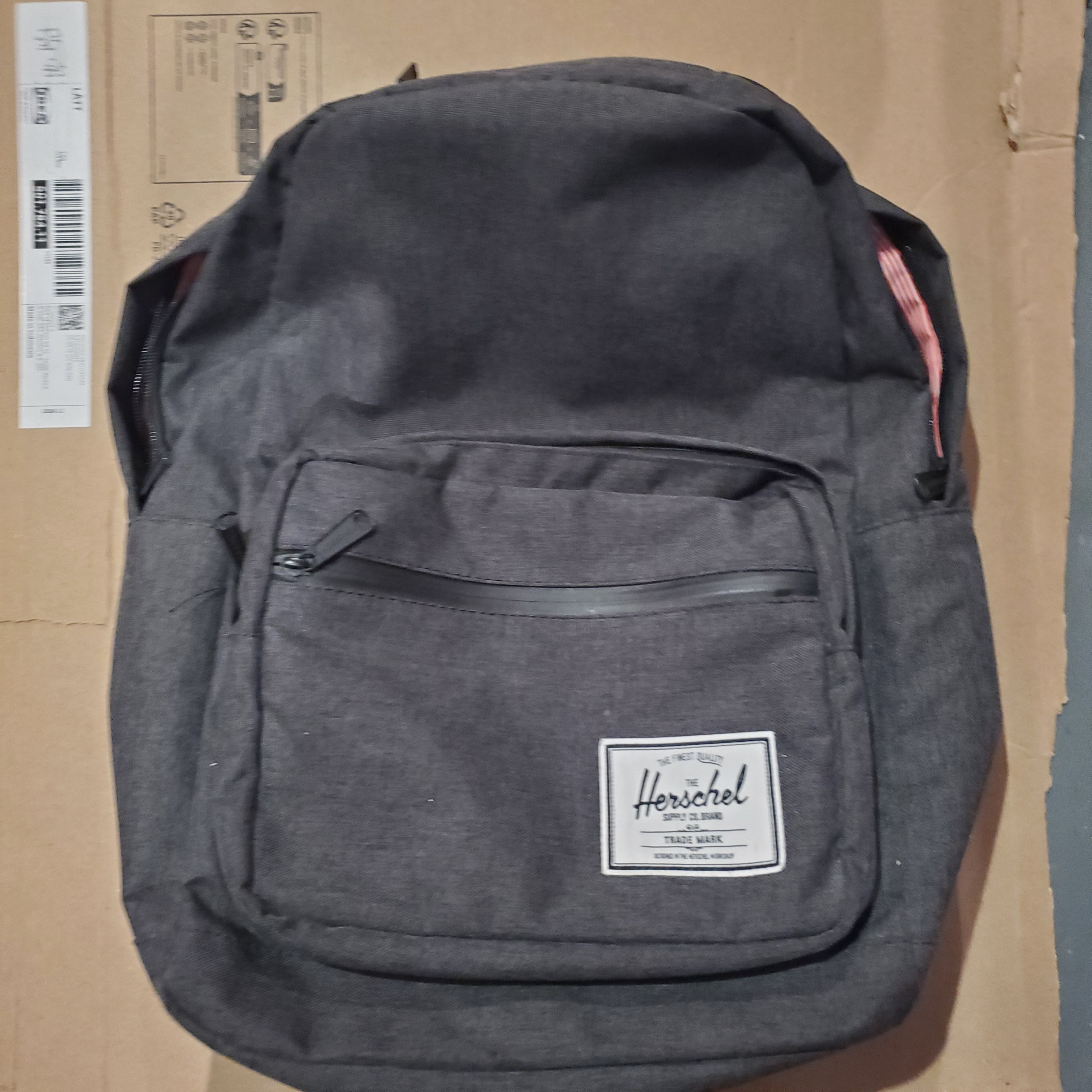 Grey Herschel Backpack / Laptop bag