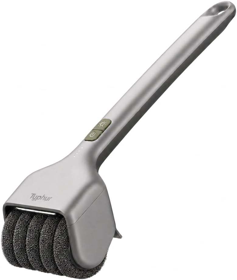 Cordless Rechargeable Electric Grill Cleaner for BBQ - photo 2
