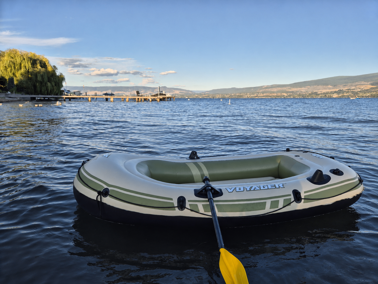 Bestway Voyager X2 Inflatable Boat + Woods Electric Air Pump