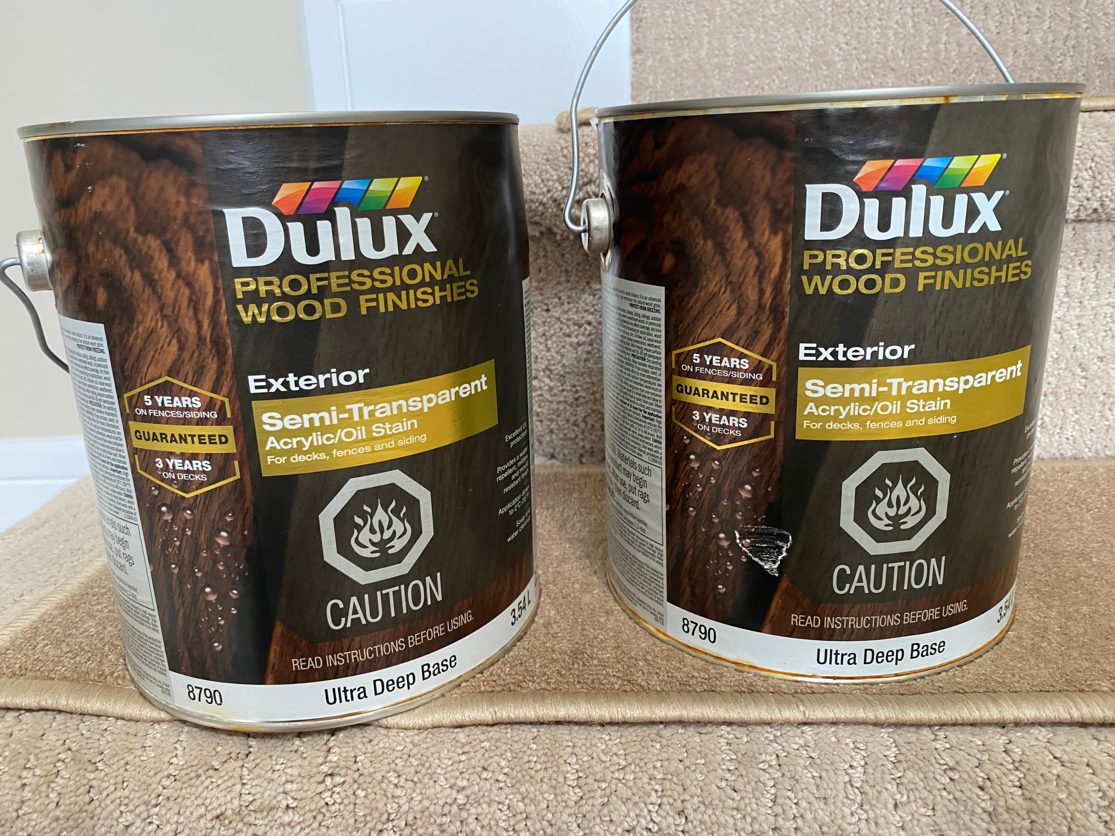 Acrylic/Oil Wood Stain (2x3.54L)– Deck, Fence, Siding – $40 each - photo 5