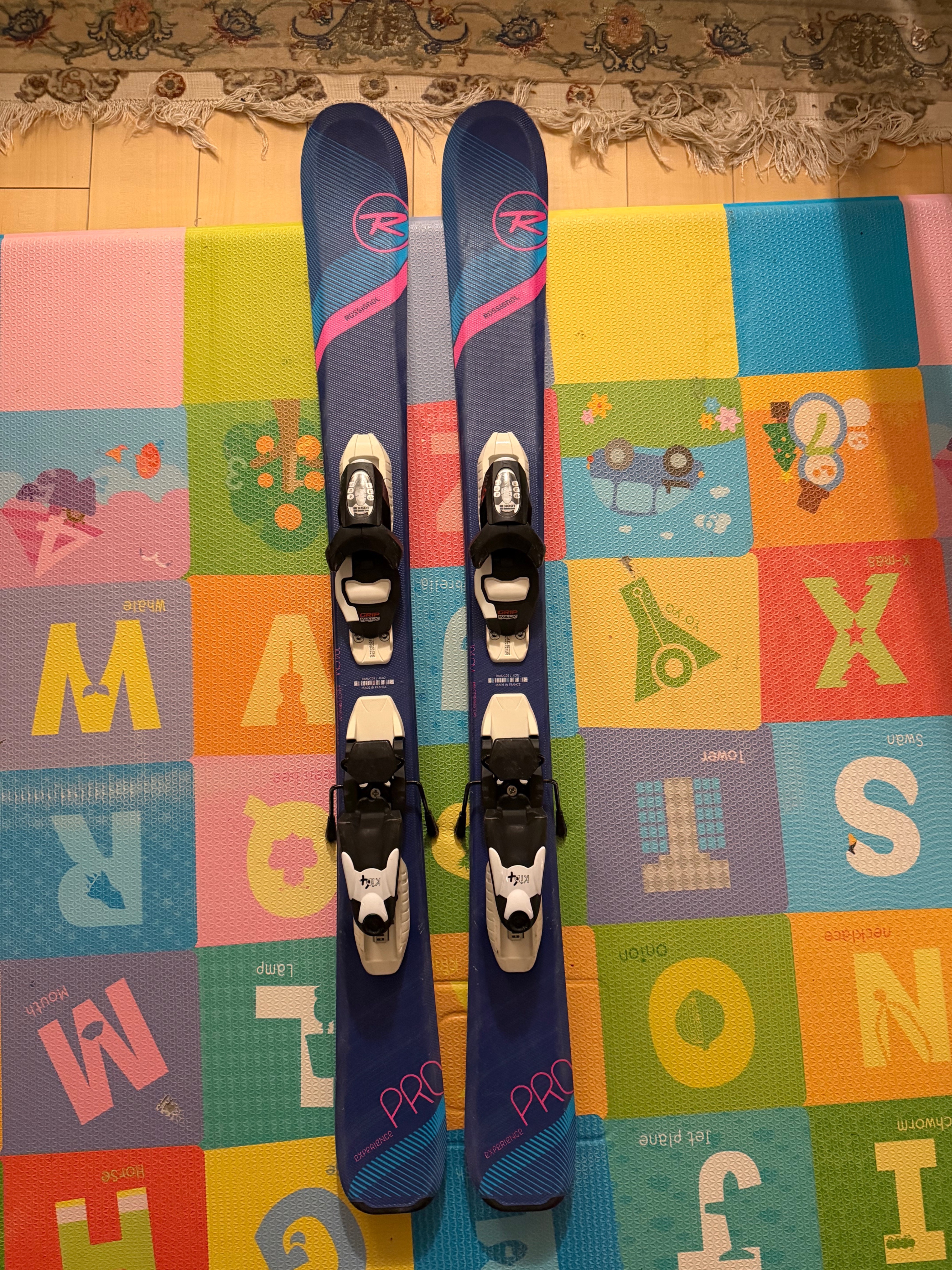 Rossignol Experience Pro Kids Skis 104cm + Look Bindings - photo 2