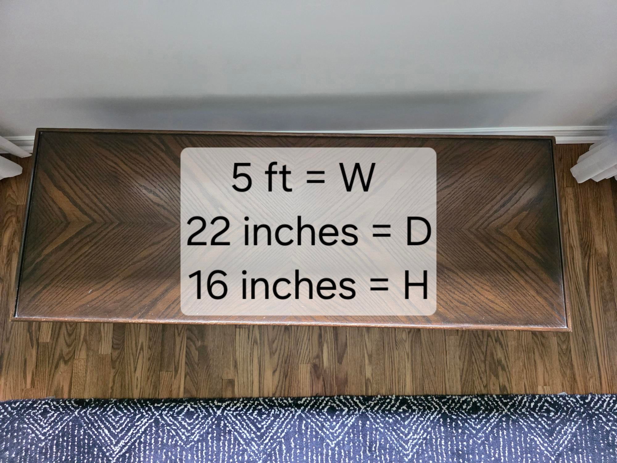 Wooden Coffee Table - photo 2