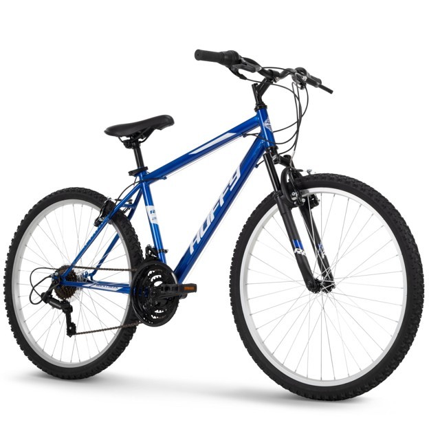 Huffy 26” Rock Creek Mountain Bike – Blue (Men’s, Adult) - photo 2