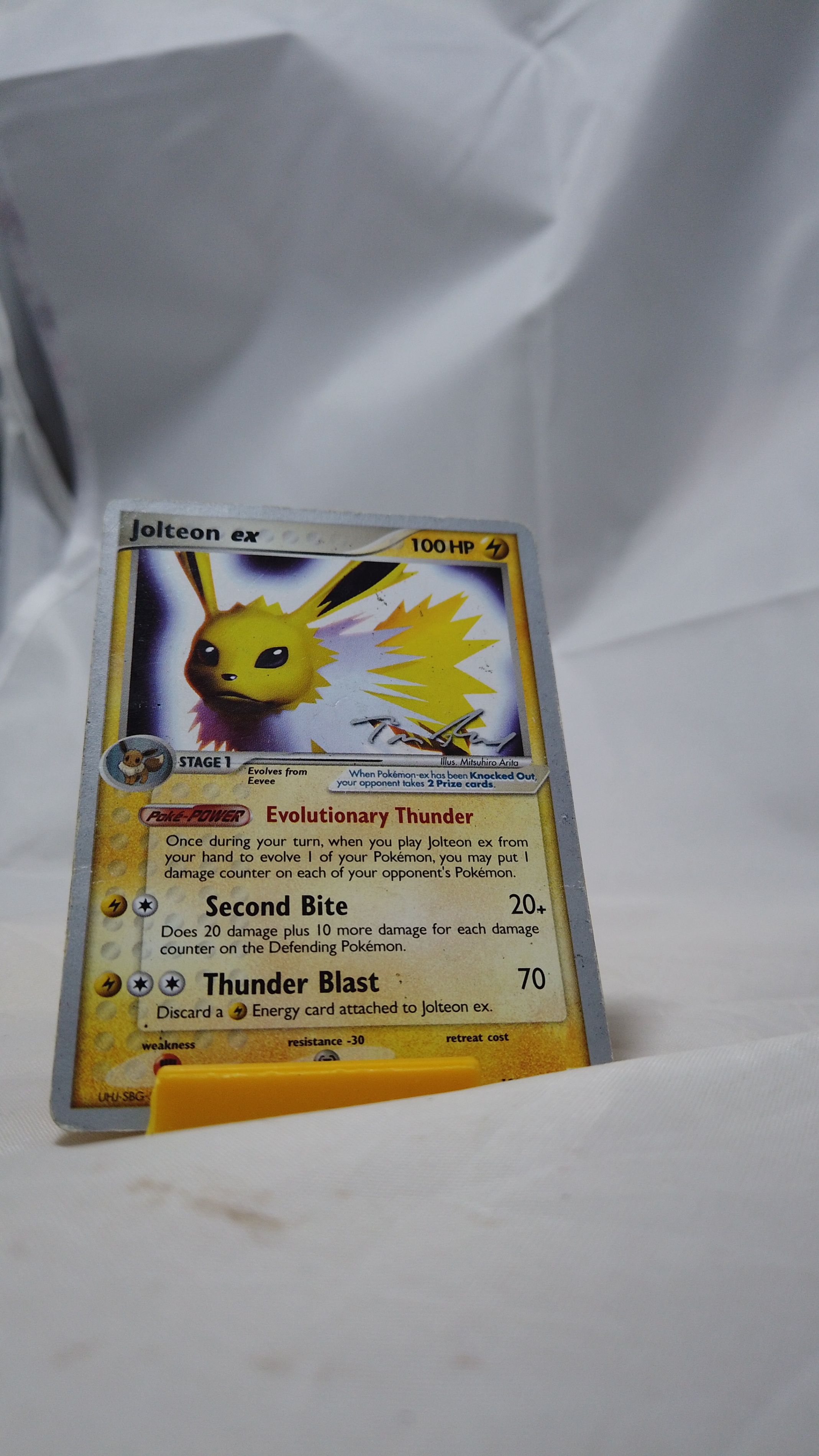 Pokemon Jolteon ex 109/113 EX Delta Species World Championships