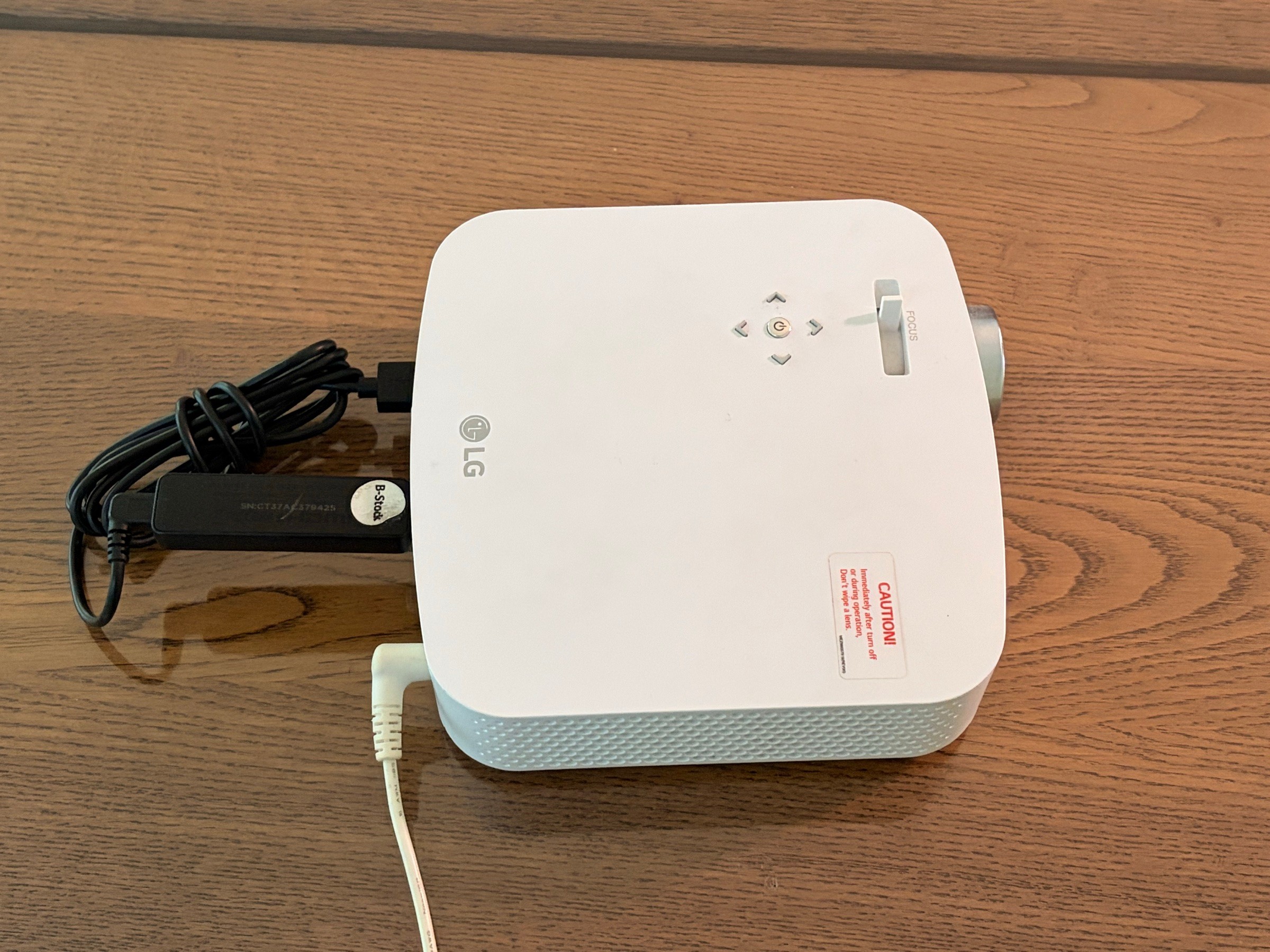 LG PF50KA Portable Full HD Projector (w/ Roku Streaming Stick)