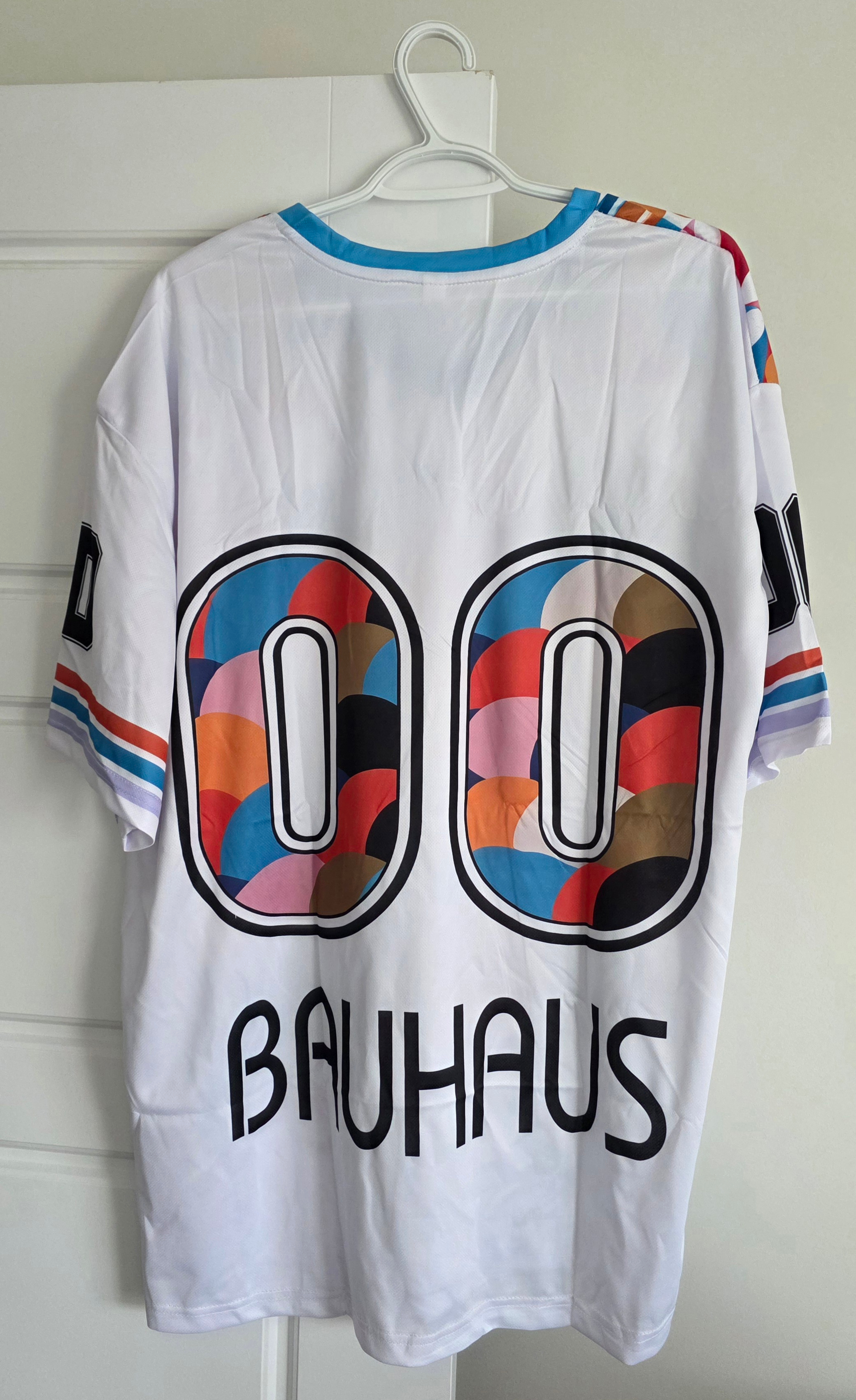 "BAUHAUS" -"GEOMETRIC" Oversized Mesh Jersey-Unisex-2XL - photo 4