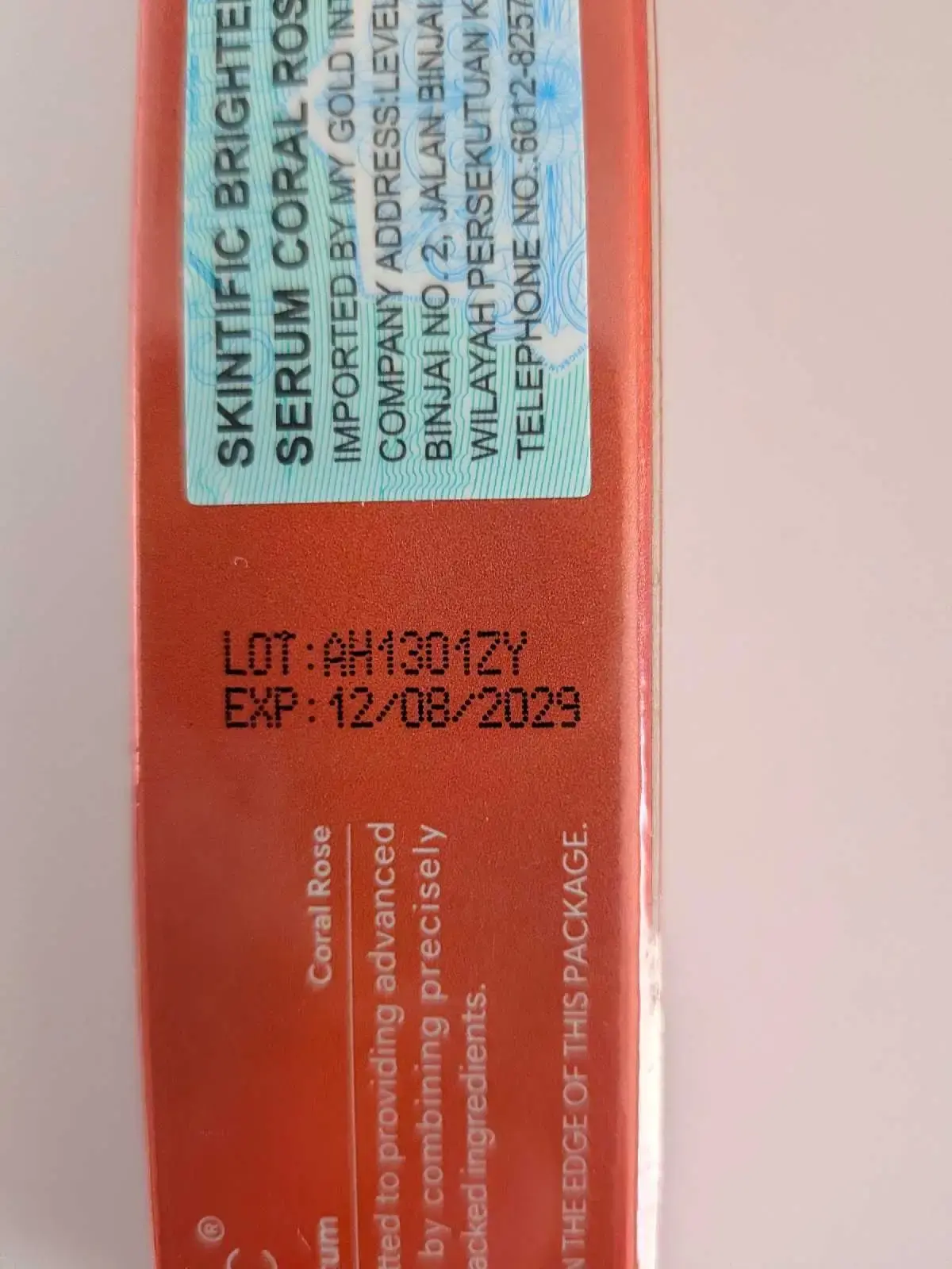 SKINTIFIC Peptide Brightening Lip Serum - Coral Rose - photo 4