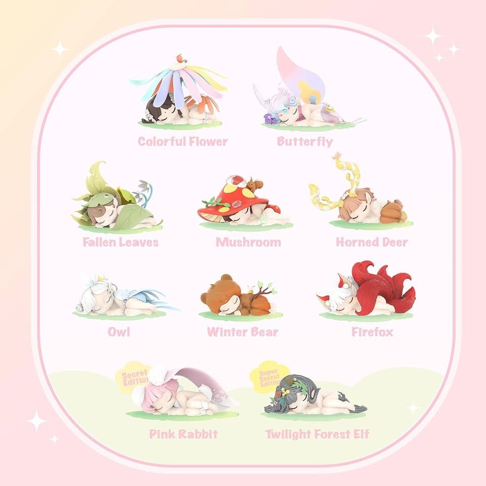 Sleep Forest Fairies "Winter Bear" Blind Box figure - photo 3