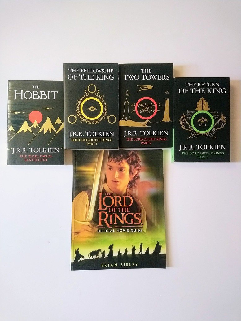 J.R.R. Tolkien: The Lord of the Rings books!