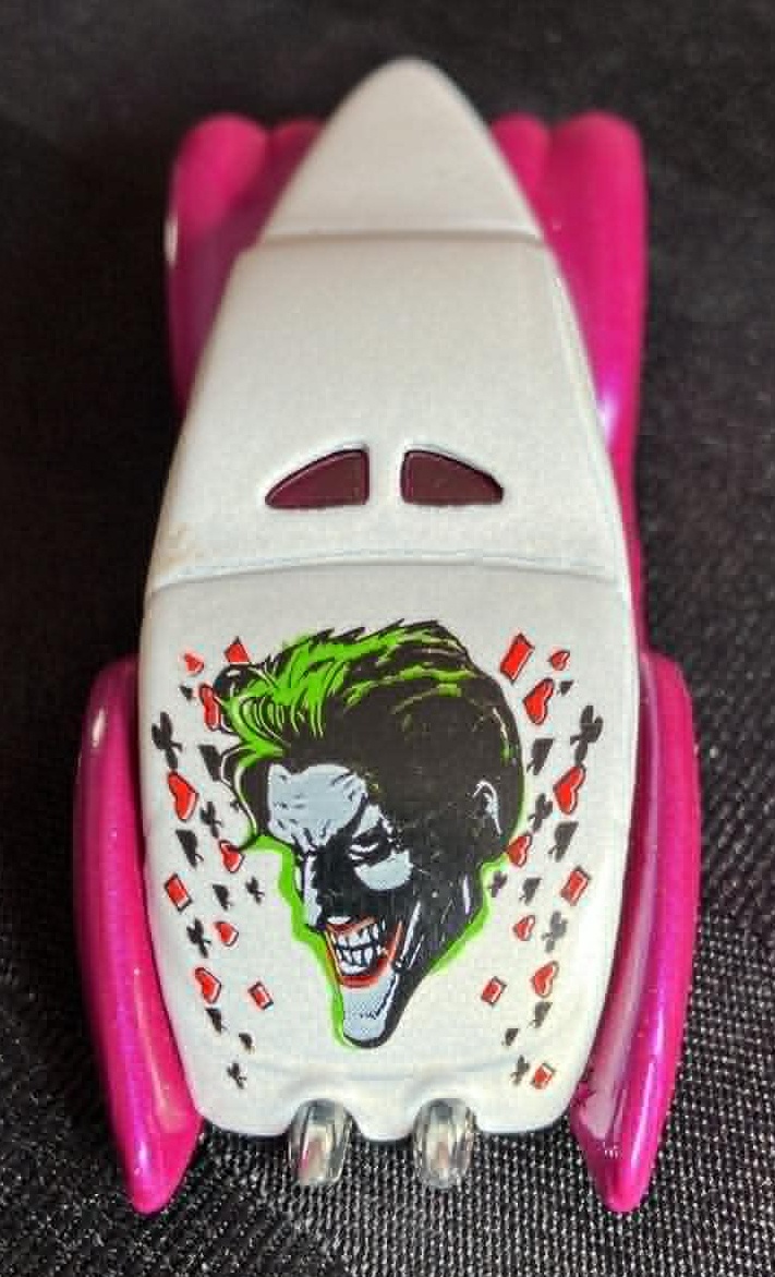 2004 Hot Wheels Swoop Coupe Joker Car (Die Cast)
