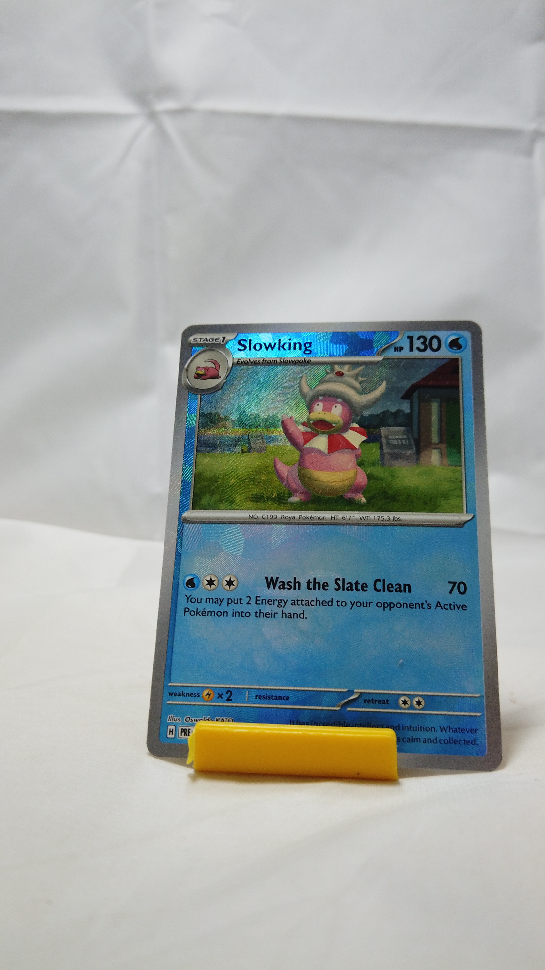Pokemon Slowking 019/131 Prismatic Evolutions Poke Ball Holo NM - photo 2