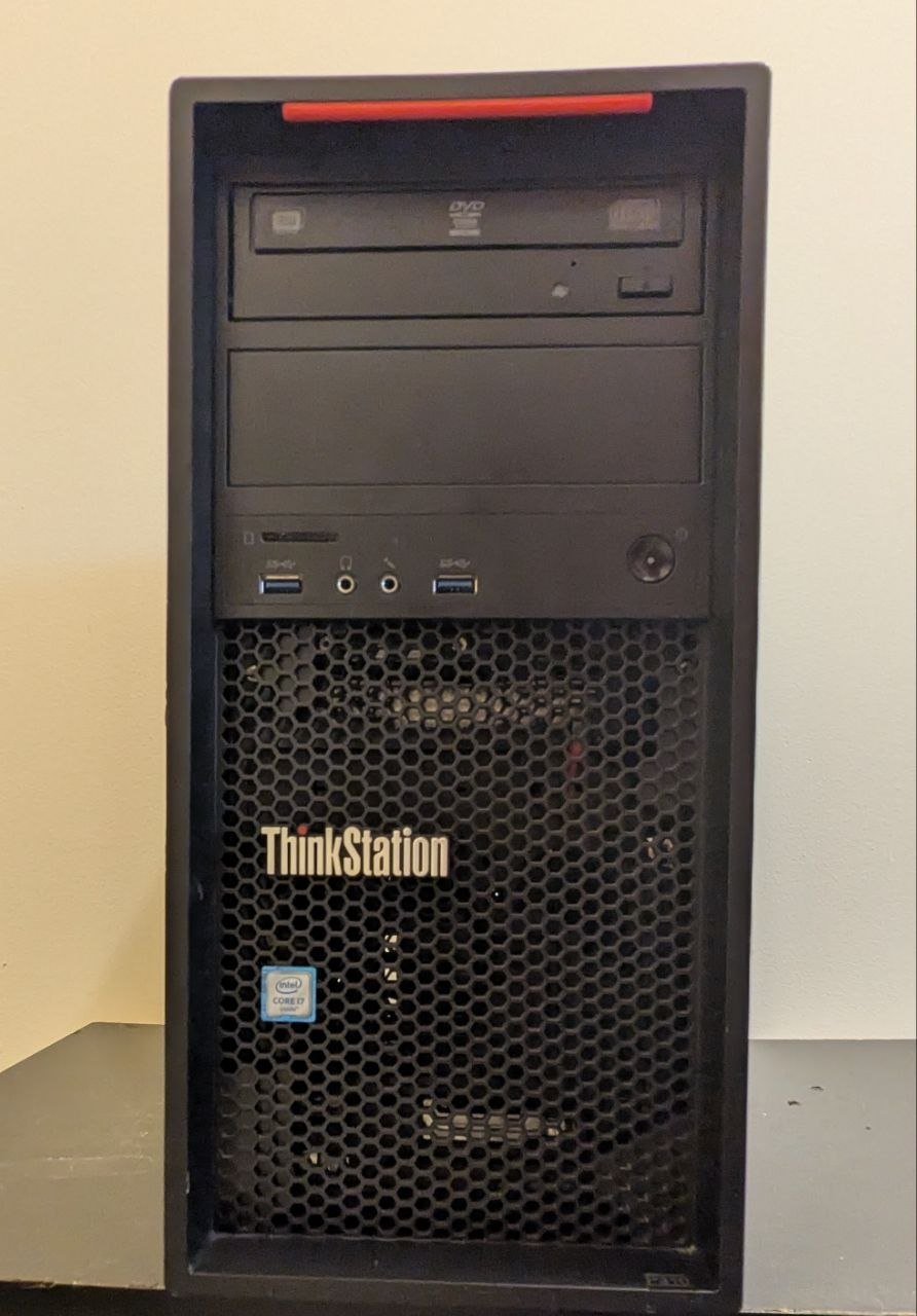 Lenovo P310 PC, including Wi-Fi, keyboard, mouse, and cables