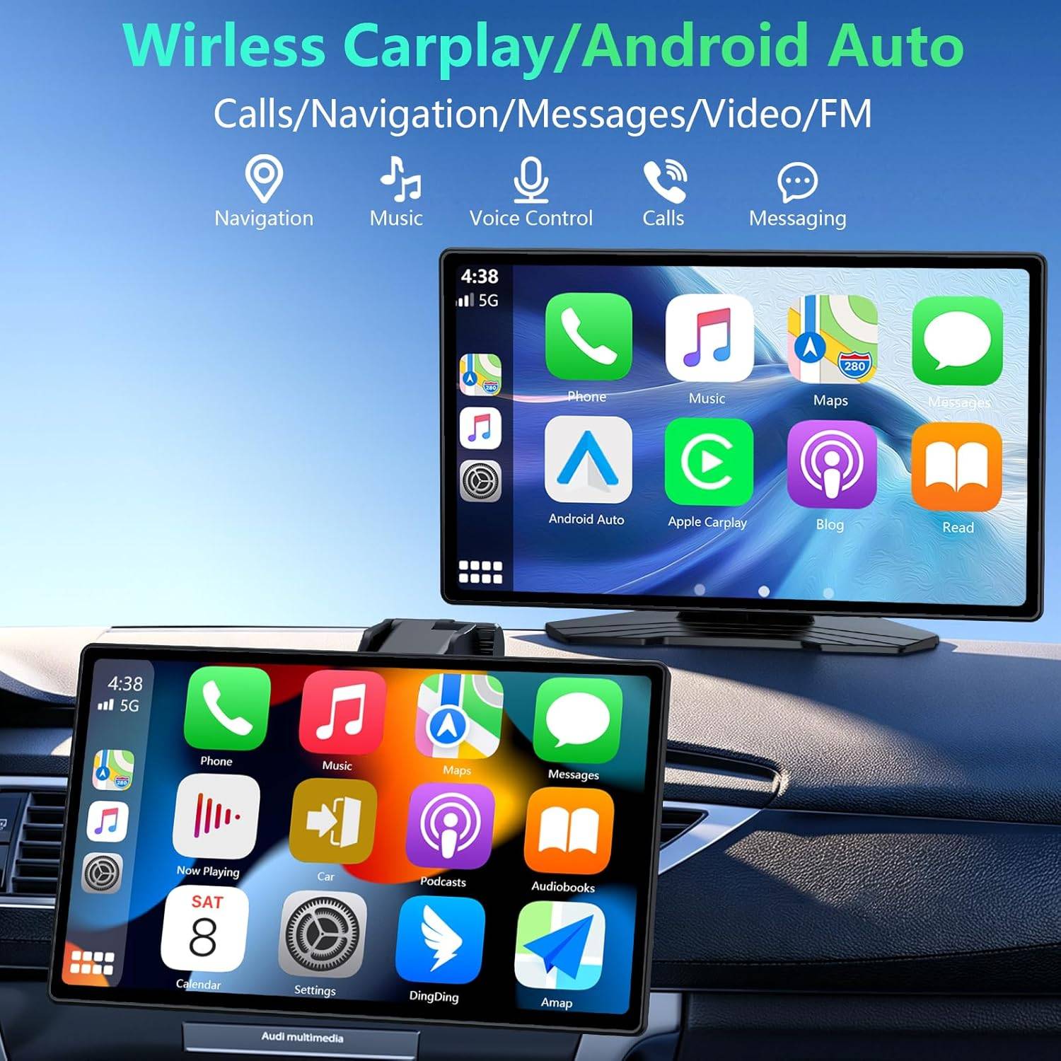 Wireless CarPlay Screen for Car - photo 3