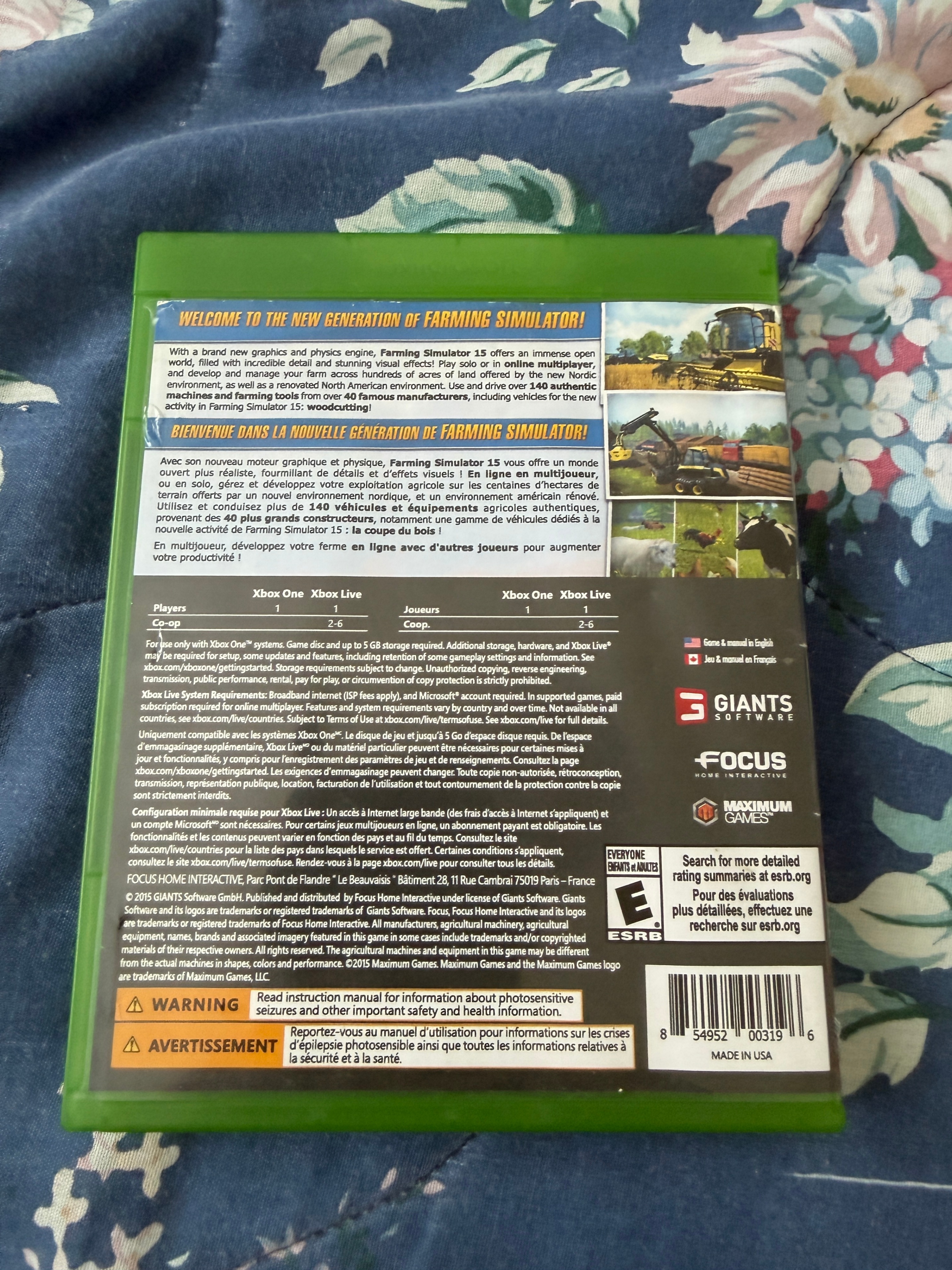 Farming Simulator 15 Xbox One Game - photo 2