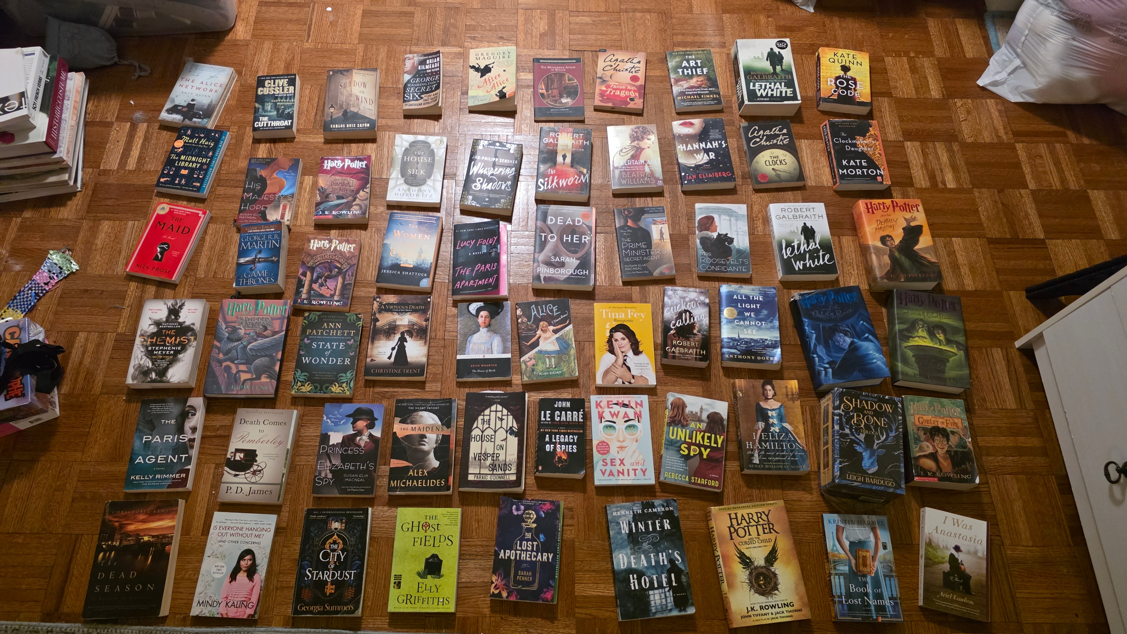 60+ Fiction Books - Harry Potter, Mysteries, Thrillers & more!