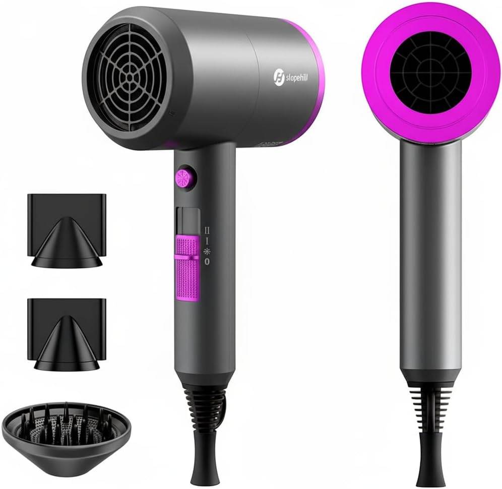 Slopehill Professional Ionic Hair Dryer – 1800W  Model 1902 - photo 2