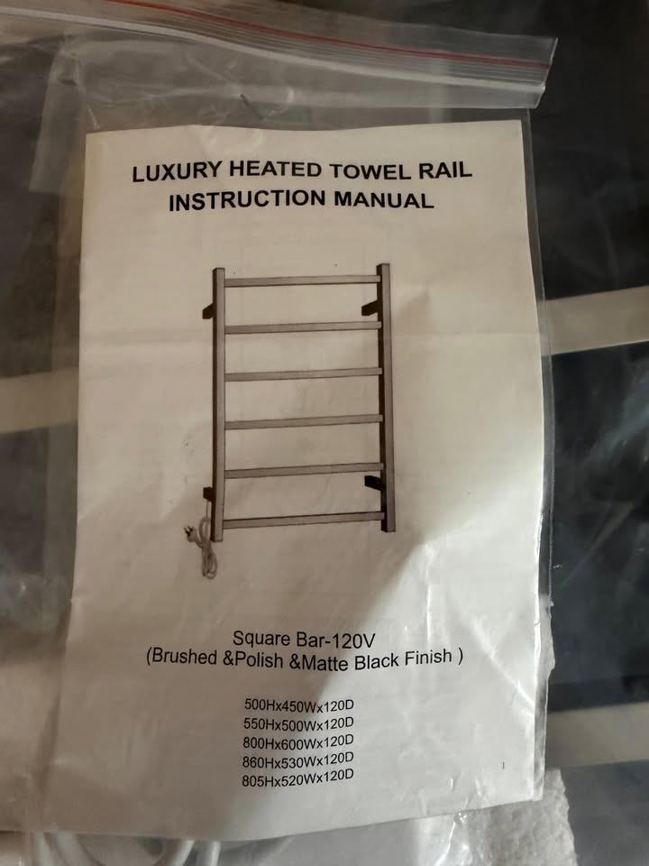 Luxury Heated Towel Rack – Electric - photo 3