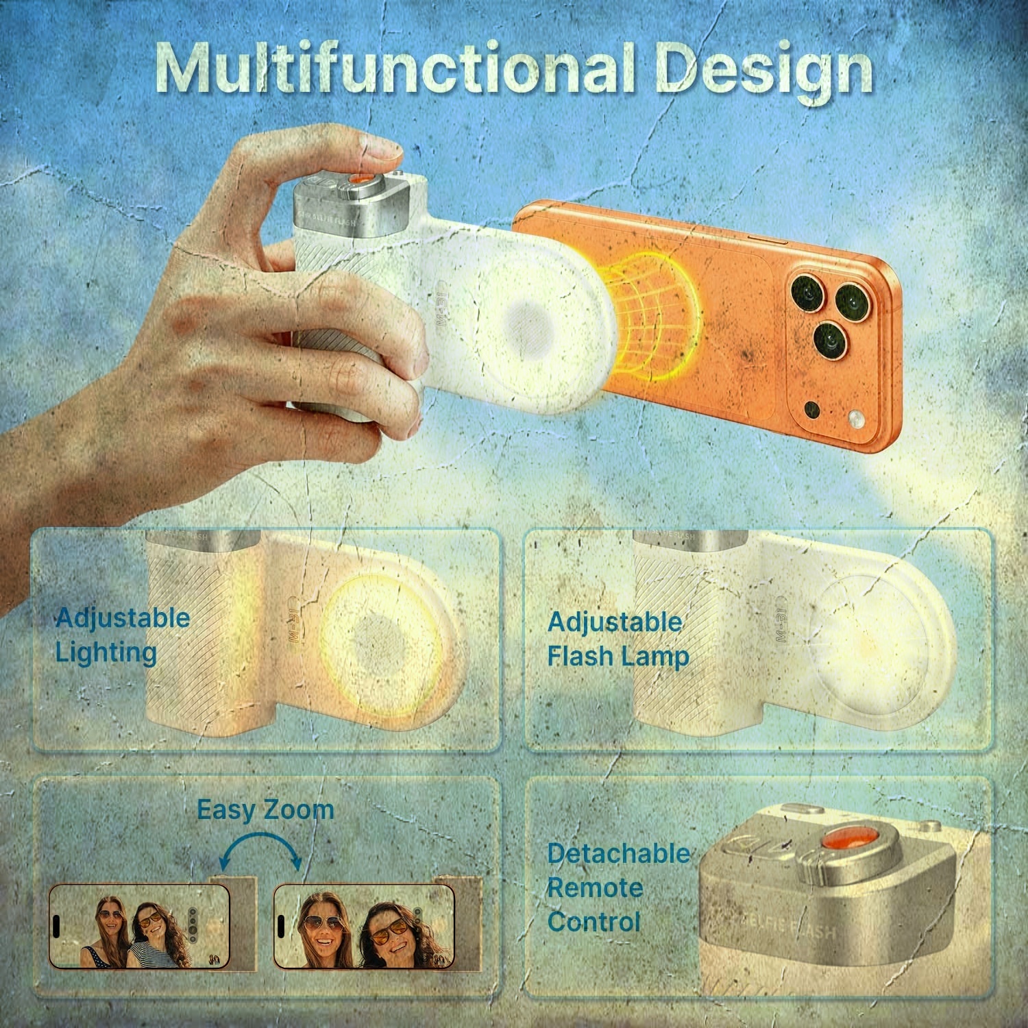 Clip-On LED Light and Flash for Phones - photo 5