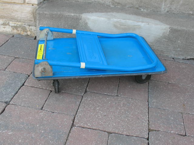 Folding Portable Collapsible Dolly Cart with Wheels, LIKE NEW - photo 5