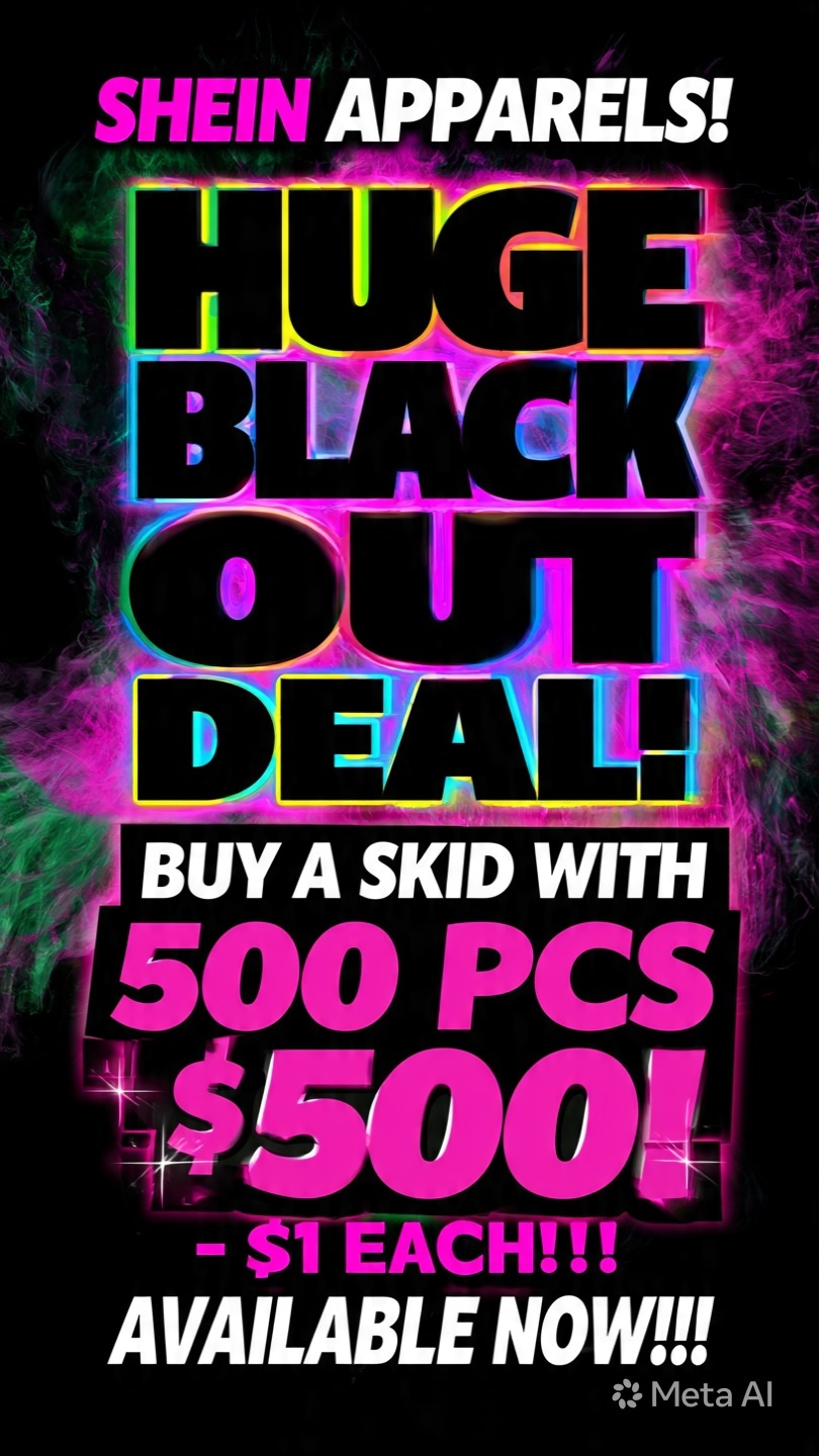 HUGE HUGE BLACKOUT SALE!! SHEIN CLOTHING FOR ONLY $1 EACH!!! - photo 2