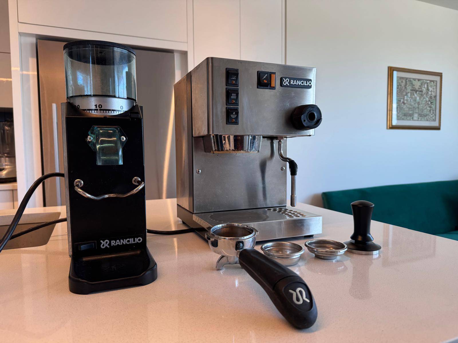 ☕Rancilio Silvia Espresso Machine + Rocky Grinder