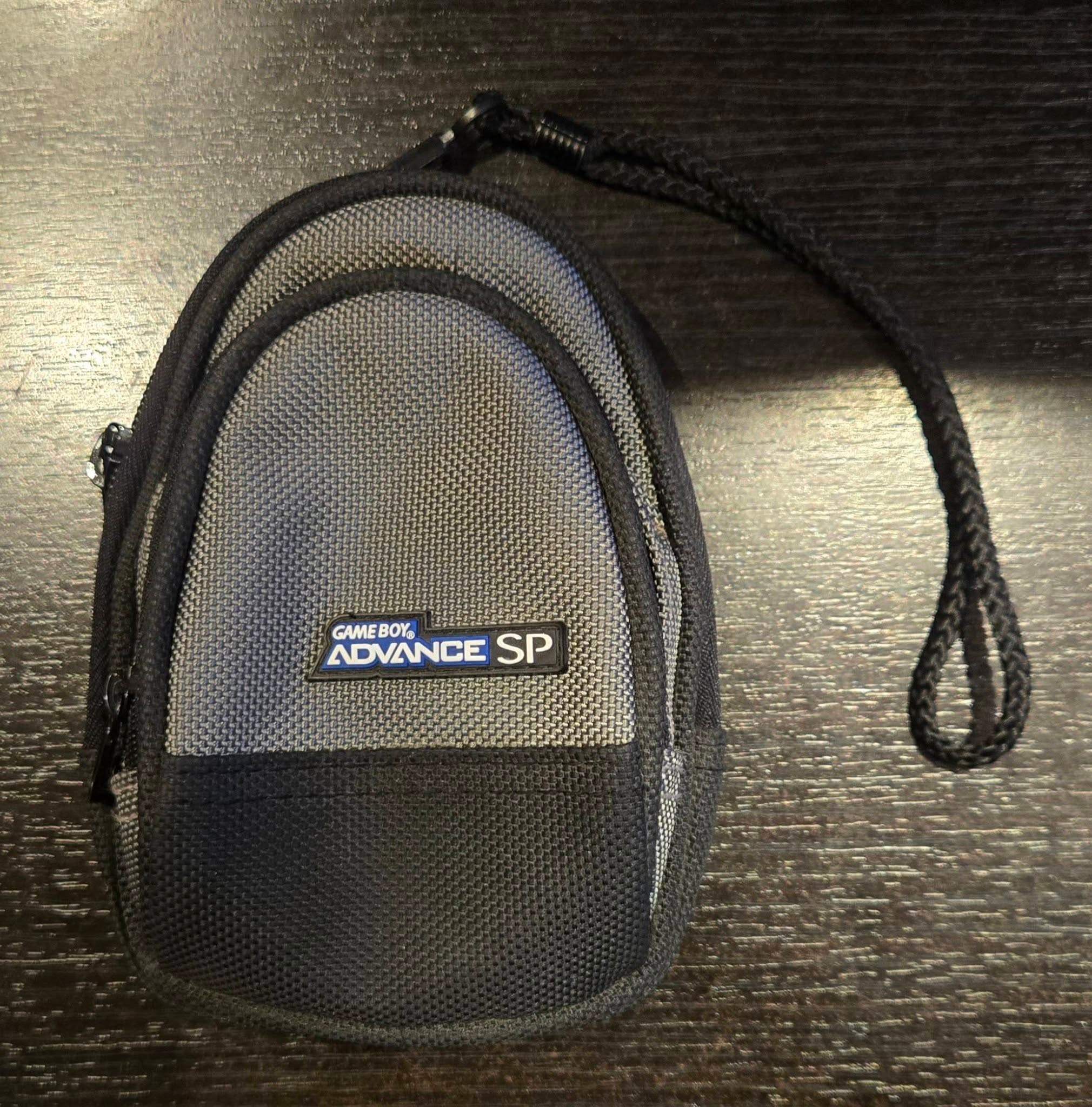 Nintendo Gameboy Advance SP Gray Travel Case OEM