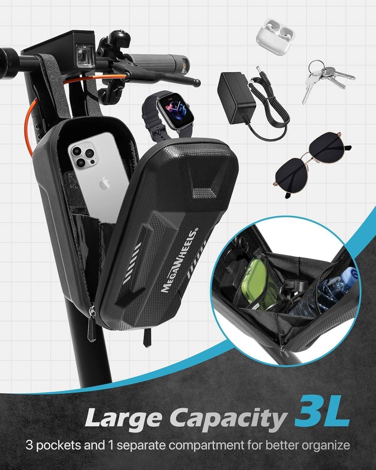 Electric Scooter Bag – Tool-Free Mount - photo 4