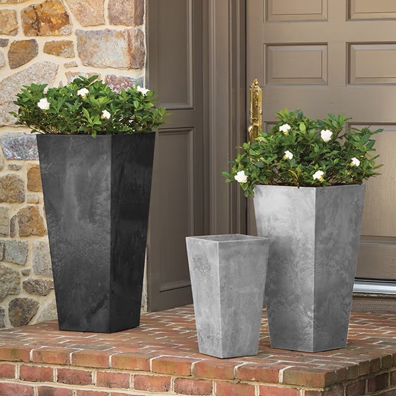 Novelty Mfg 27.5" Stone Resin Self-Watering Planter - photo 4