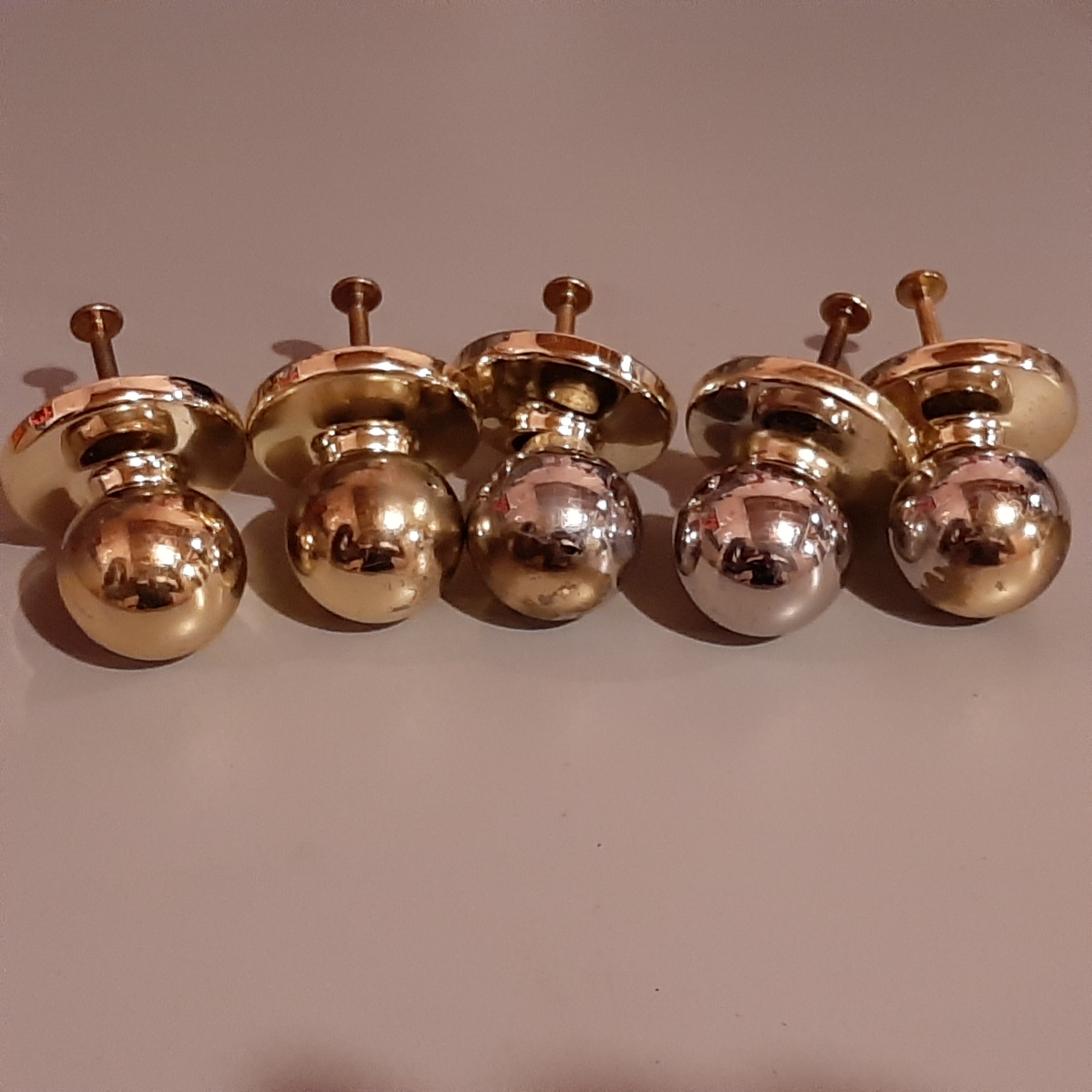 Set of 5 Drawer Pulls / Cabinet Knobs - photo 3