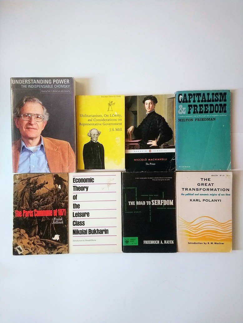 Political Science / Political economy books!