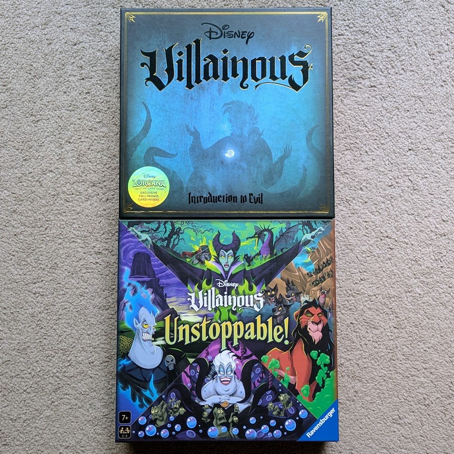 Disney Villainous Board Game Bundle
