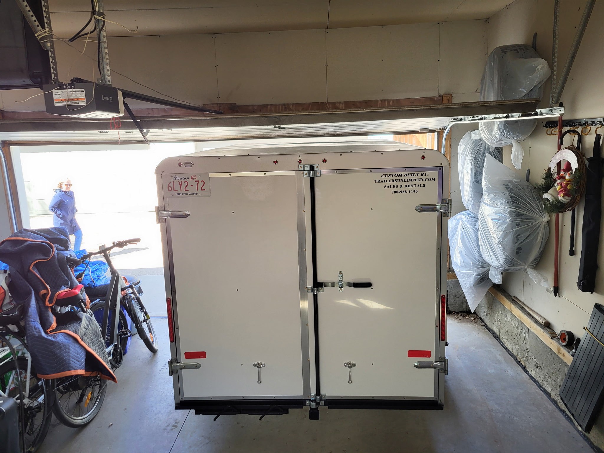 2024 Covered Cargo Trailer, single axle - photo 3