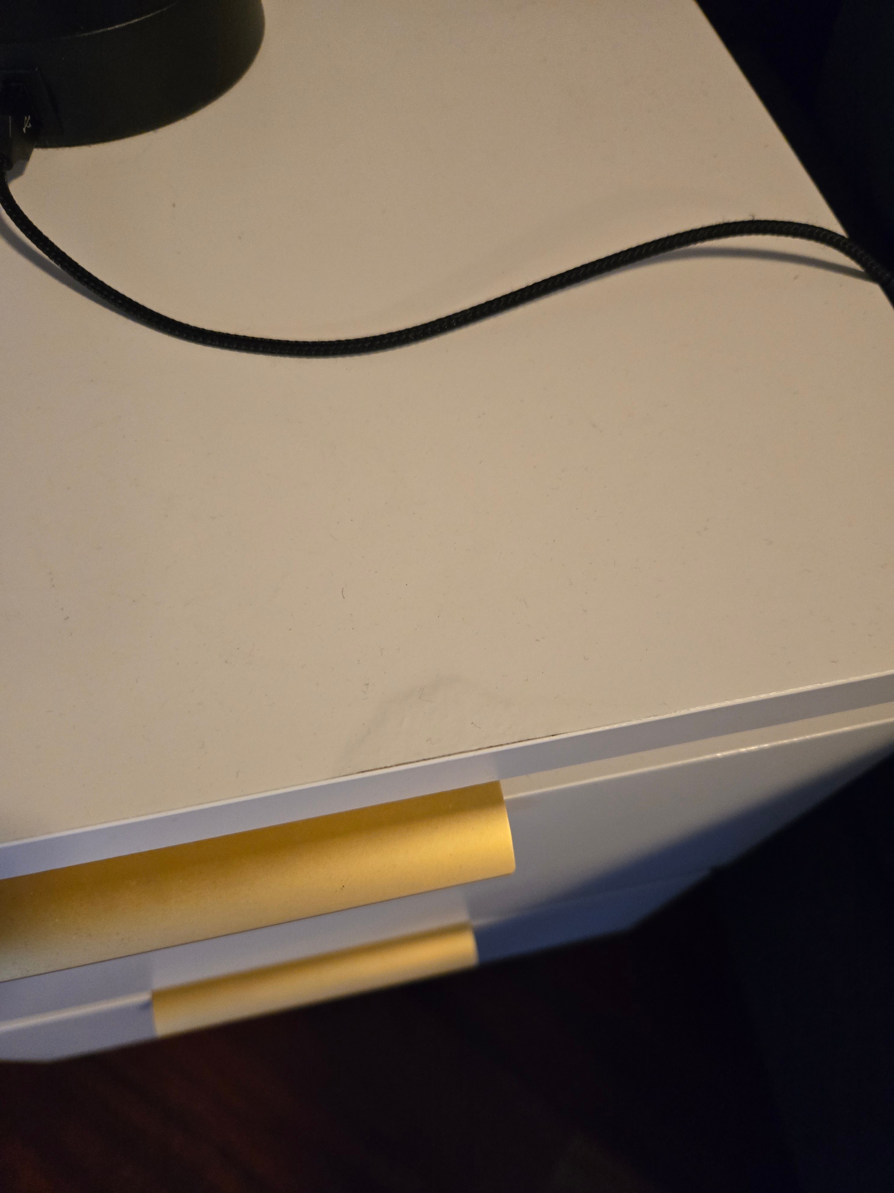 IKEA MALM Nightstands, Set of 2 (Custom Gold Pulls) - photo 3