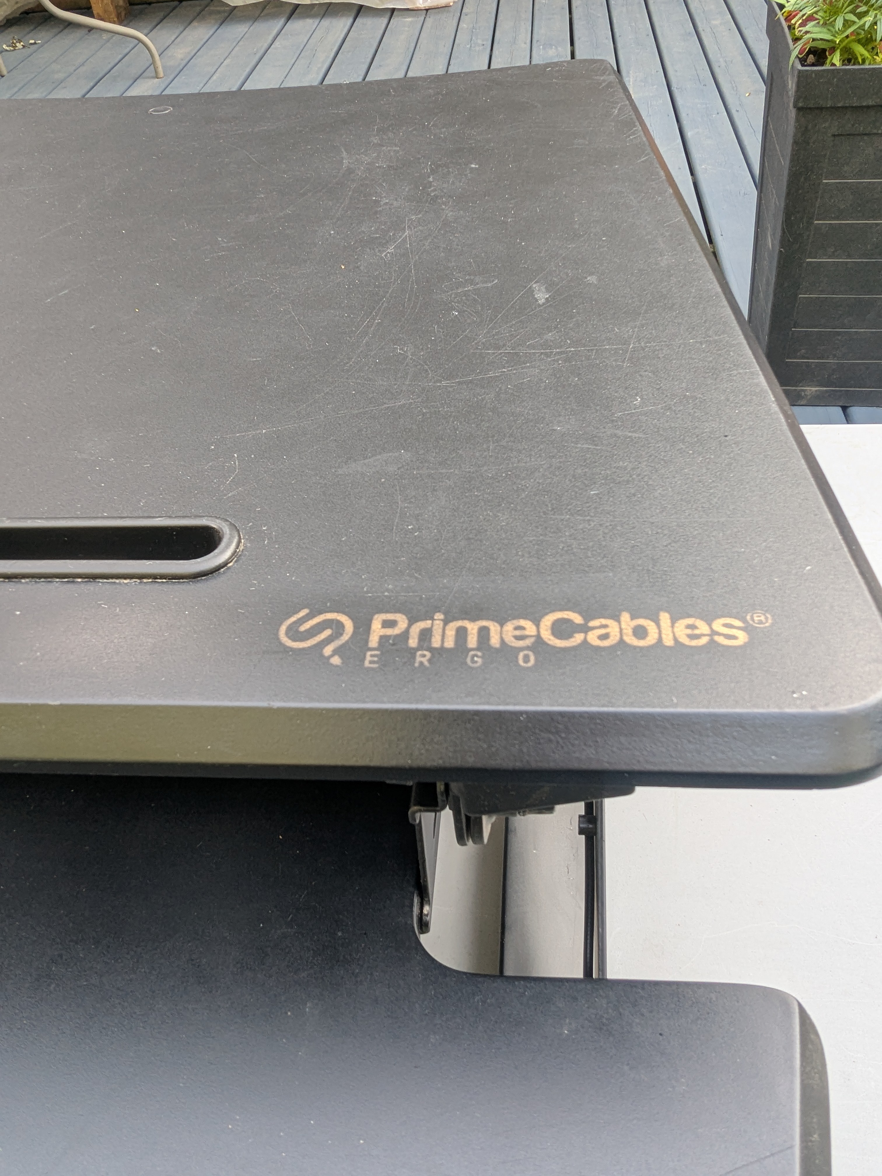 Height Adjustable Sit/Stand Desk Riser - photo 3